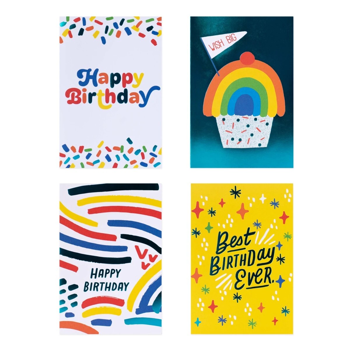 3 12 Pack Hallmark Birthday Cards - Cheerful & Bright, 3 of 3