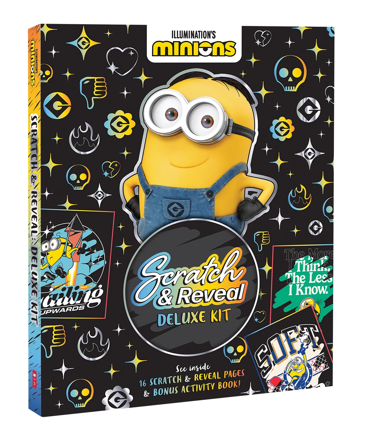 1 Illuminations' Minions: Scratch and Reveal Deluxe Kit - Book, 1 of 1