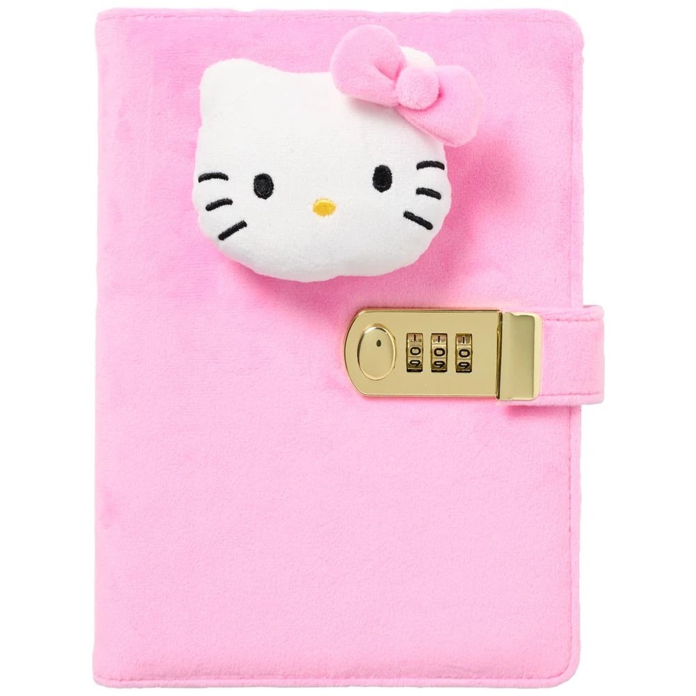1 Hello Kitty Lockable Journal 160 Pages, 1 of 2