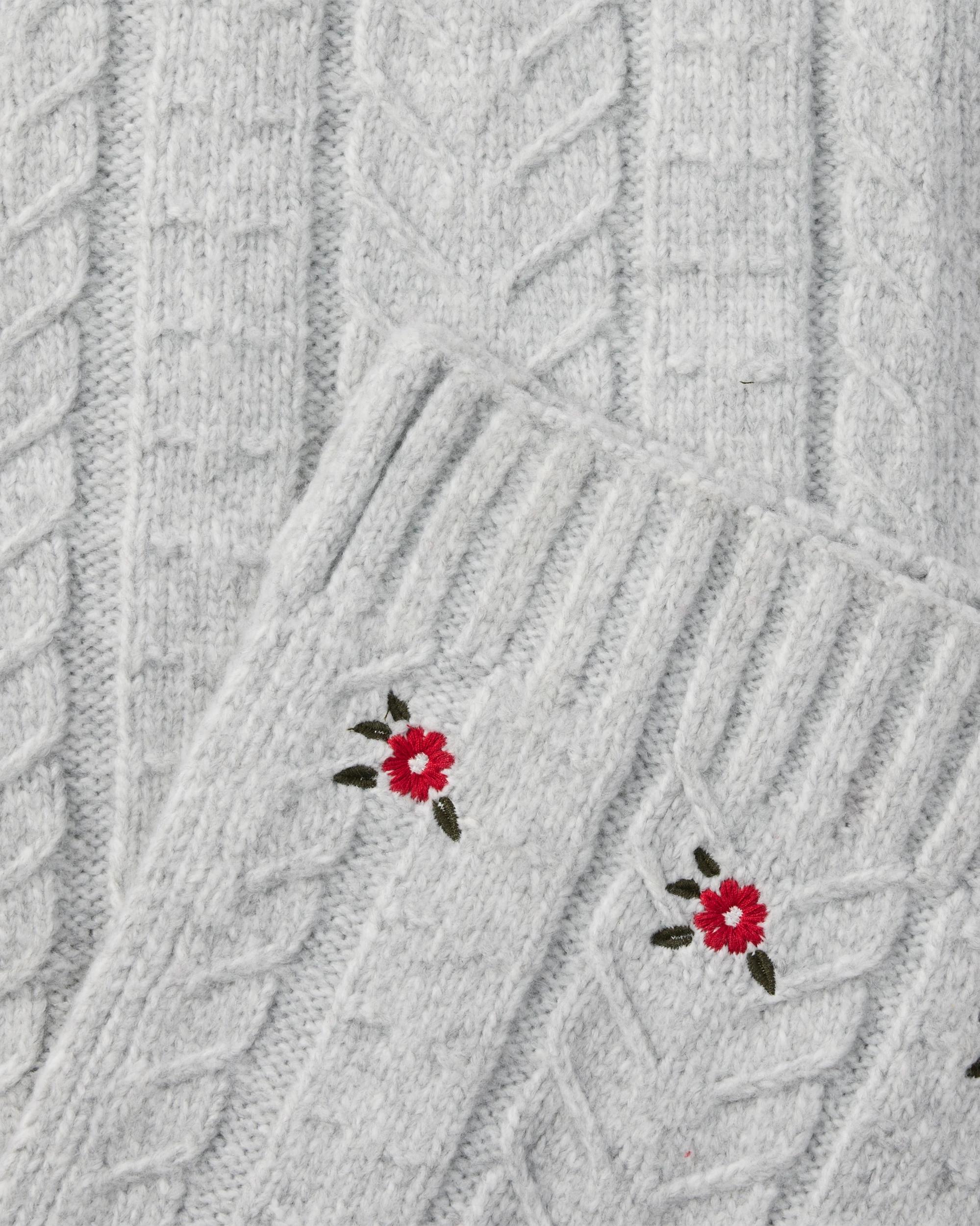 2 Embroidered Scarf Grey, 2 of 3