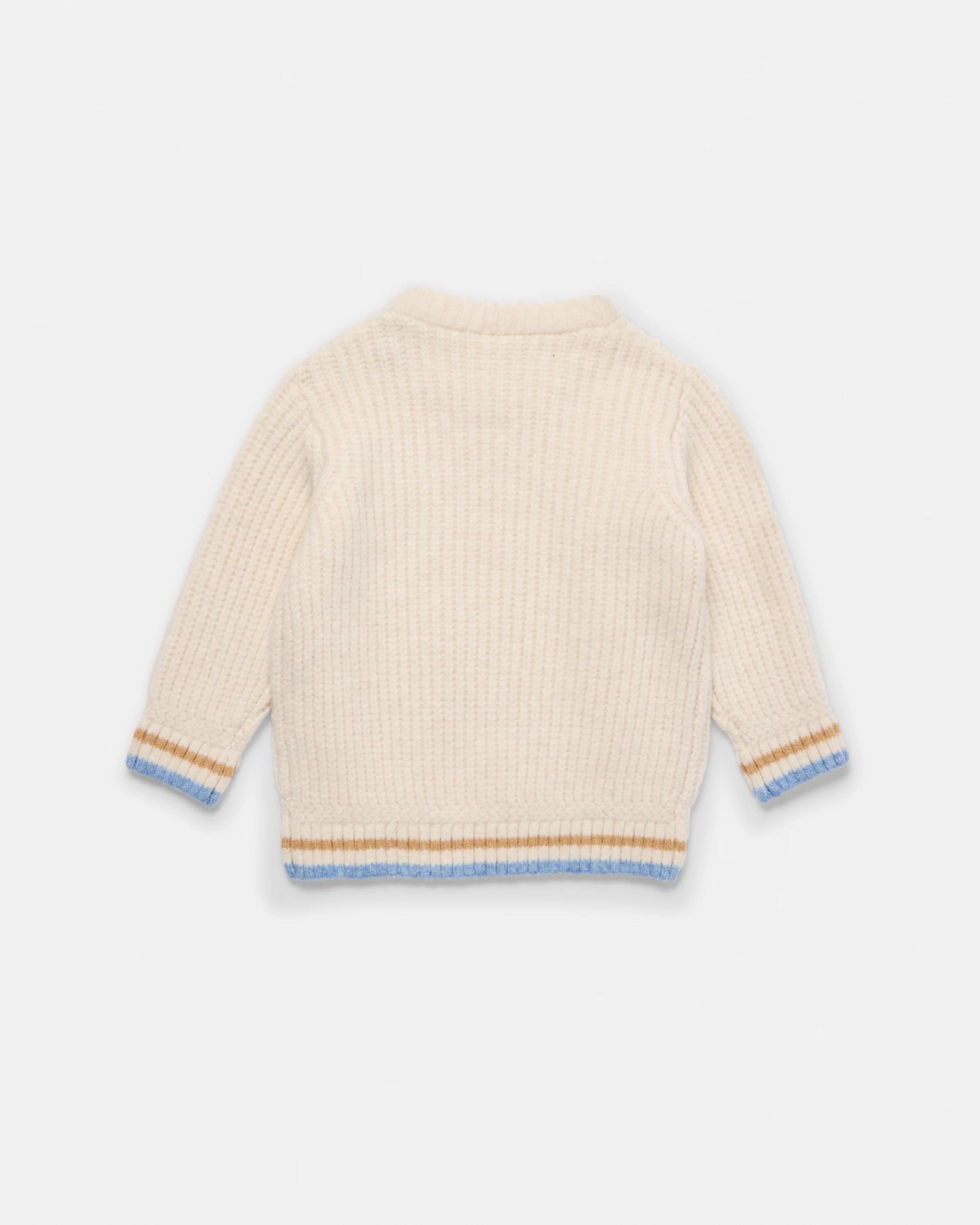 2 Applique Knit Top Wht Egret, 2 of 3