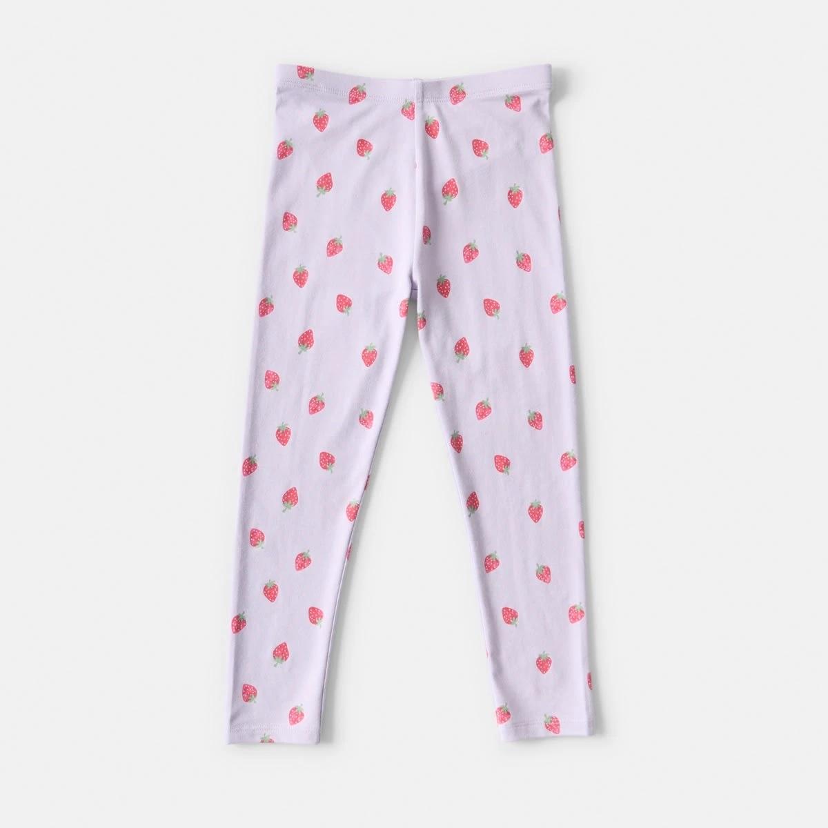 7 Printed Leggings Strawberry, 7 of 8
