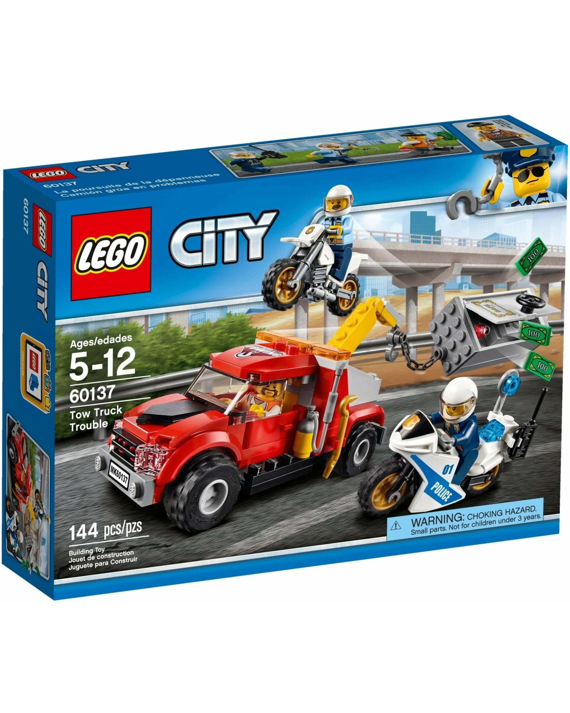 1 LEGO City Police Tow Truck Trouble 60137 Building Toy, 1 of 5