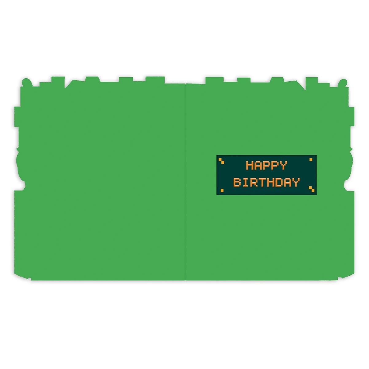 2 Hallmark 10th Birthday Card - Minecraft, 2 of 3