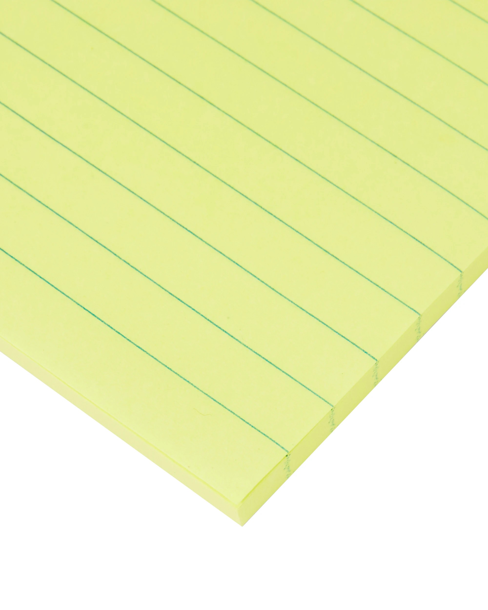 6 Ruled Sticky Notes - Neon, 6 of 6