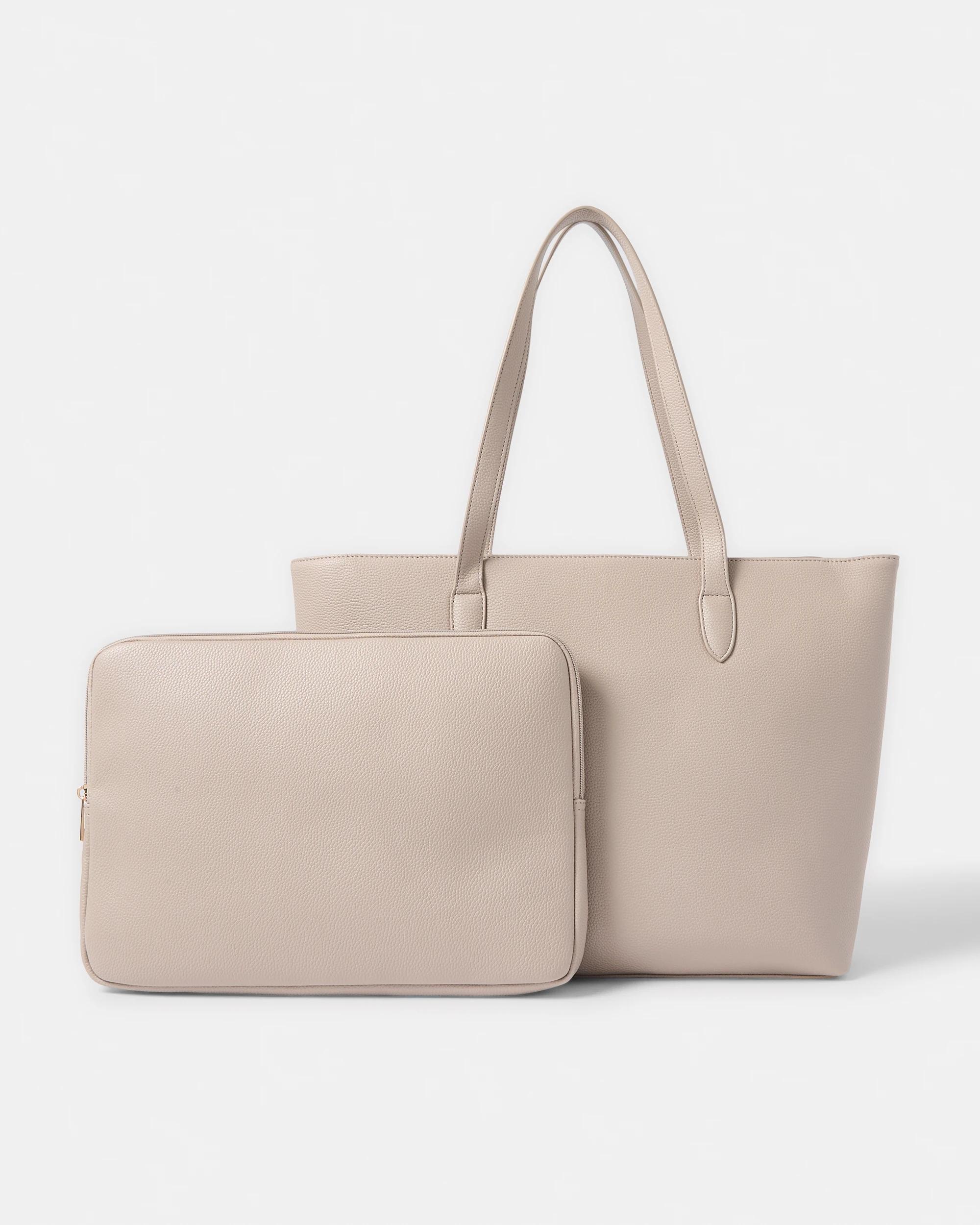 1 Everyday Tote Bag Ash Taupe, 1 of 5