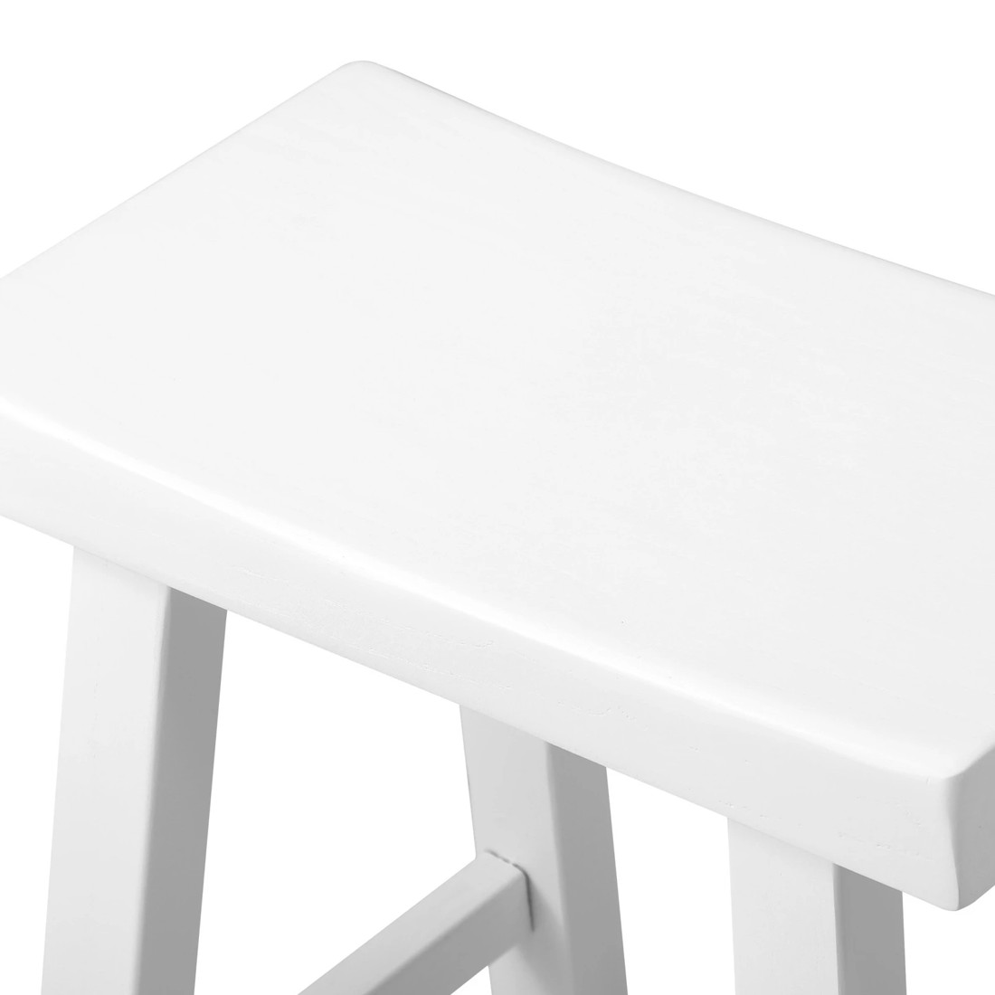 9 Oikiture 4x Bar Stools - White, 9 of 9