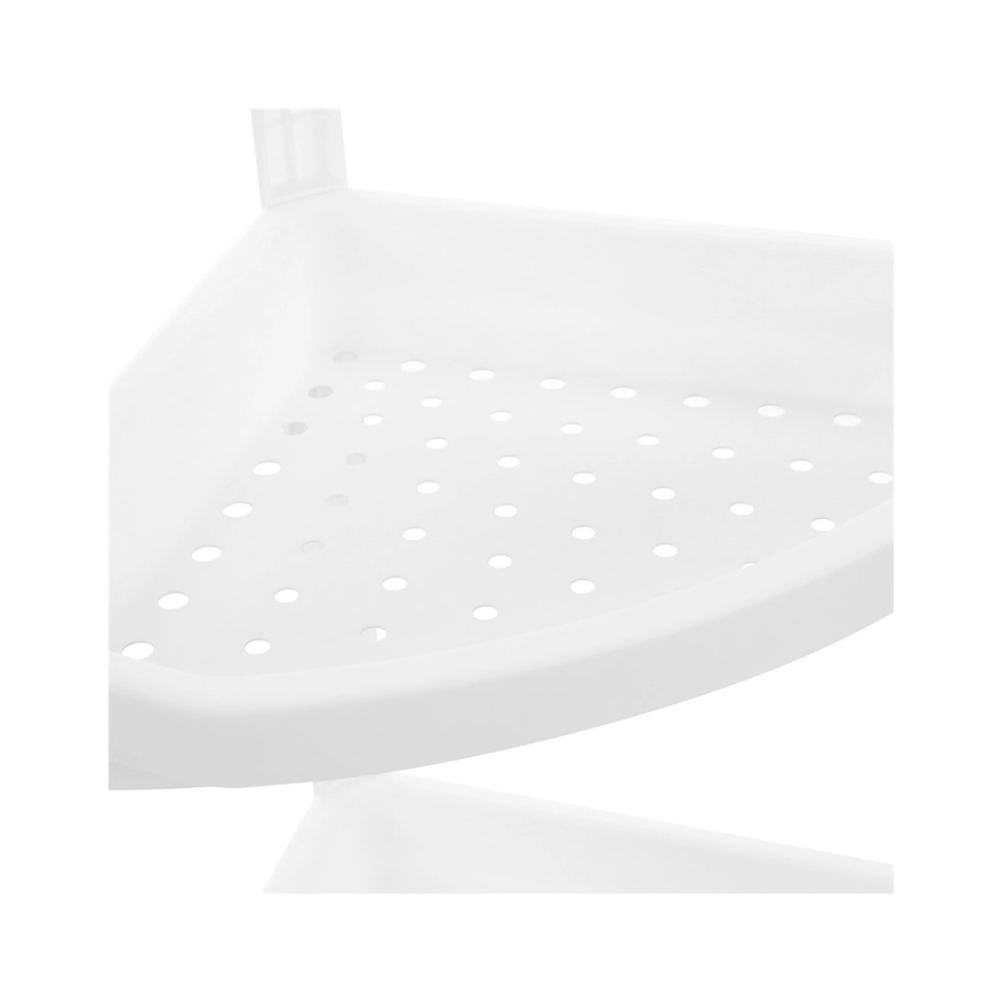 5 Boxsweden 3-tier 70cm Corner Storage Shelf Home Organiser Rack Stand
 - White, 5 of 5