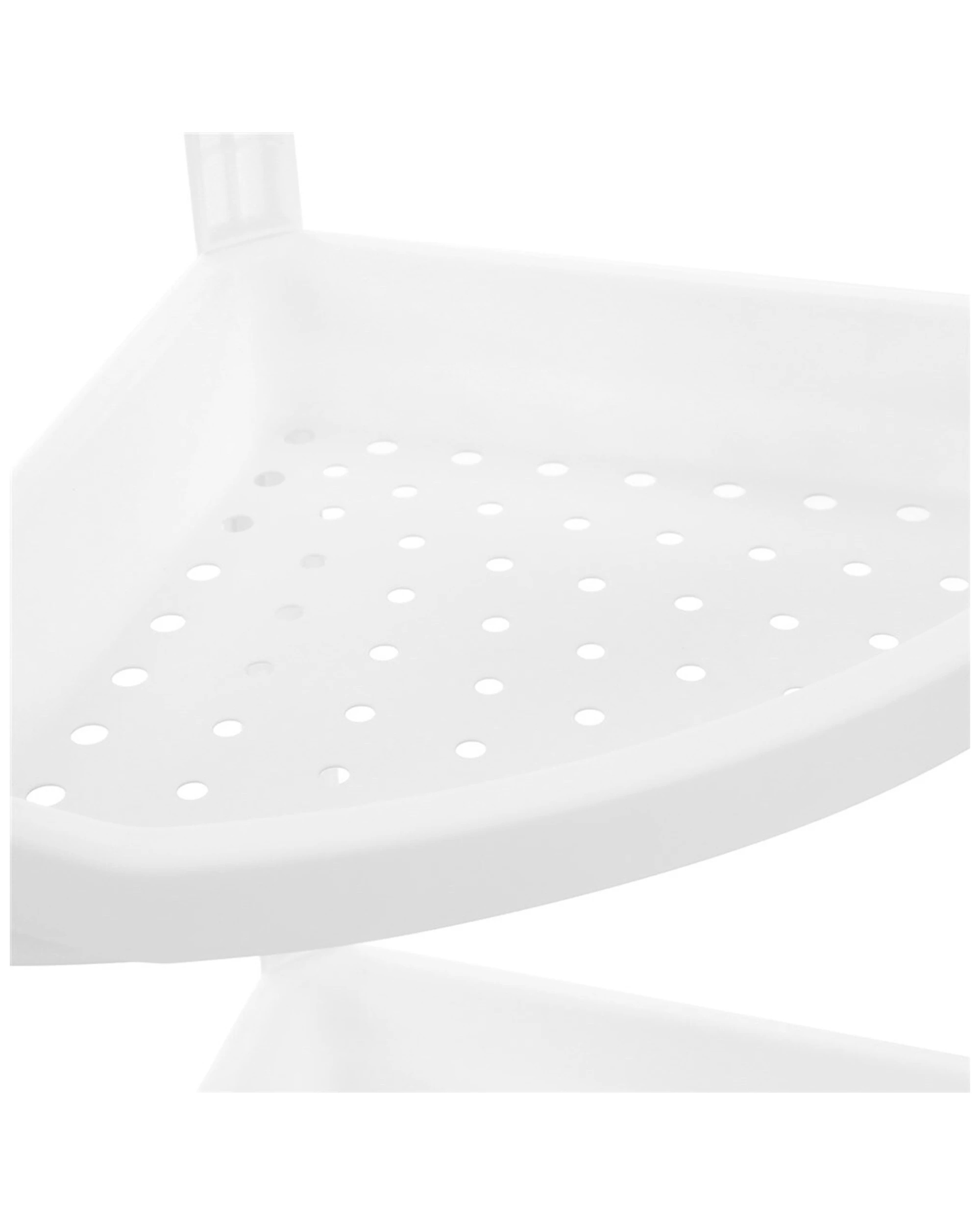 5 Boxsweden 3-tier 70cm Corner Storage Shelf Home Organiser Rack Stand
 - White, 5 of 5