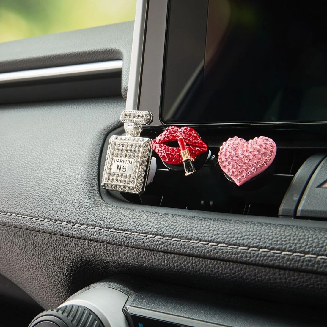 2 3 Pack Scented Vent Ornaments - Assorted, 2 of 10