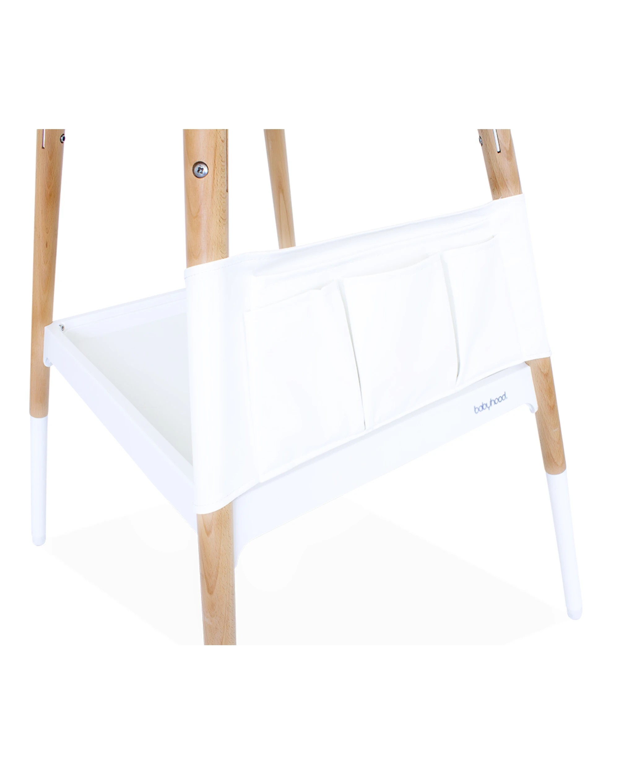 5 Babyhood Scandi Change Table - English Oak, Walnut, White, 5 of 5