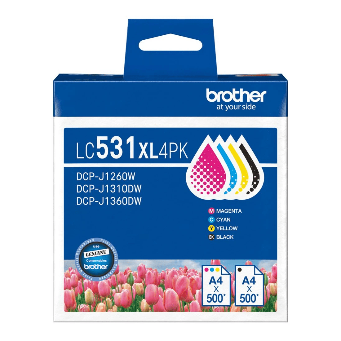 1 Brother LC531XL Ink Cartridge Value Pack, 1 of 1