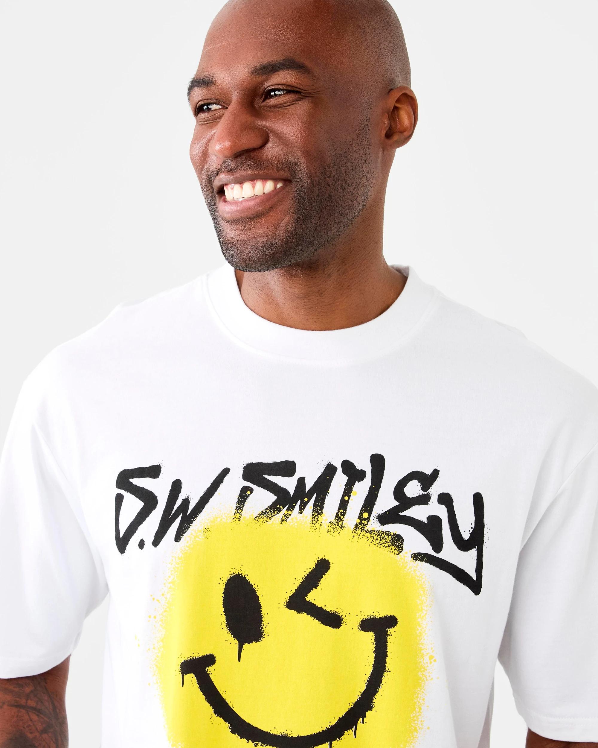 4 Smiley License T-shirt White, 4 of 6