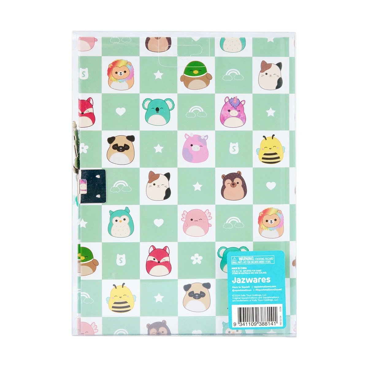 8 Original Squishmallows Lockable Journal, 8 of 8