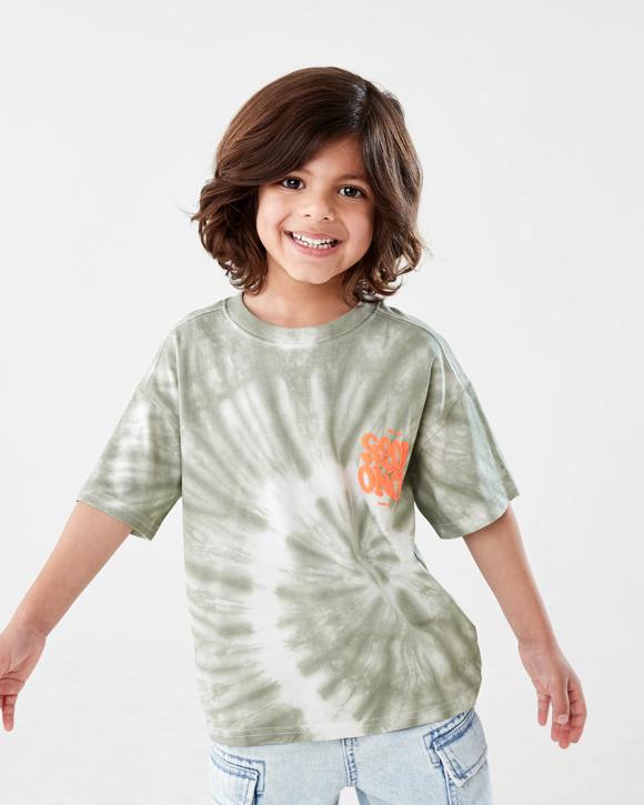 Short Sleeve Oversized Tie Dye T-shirt