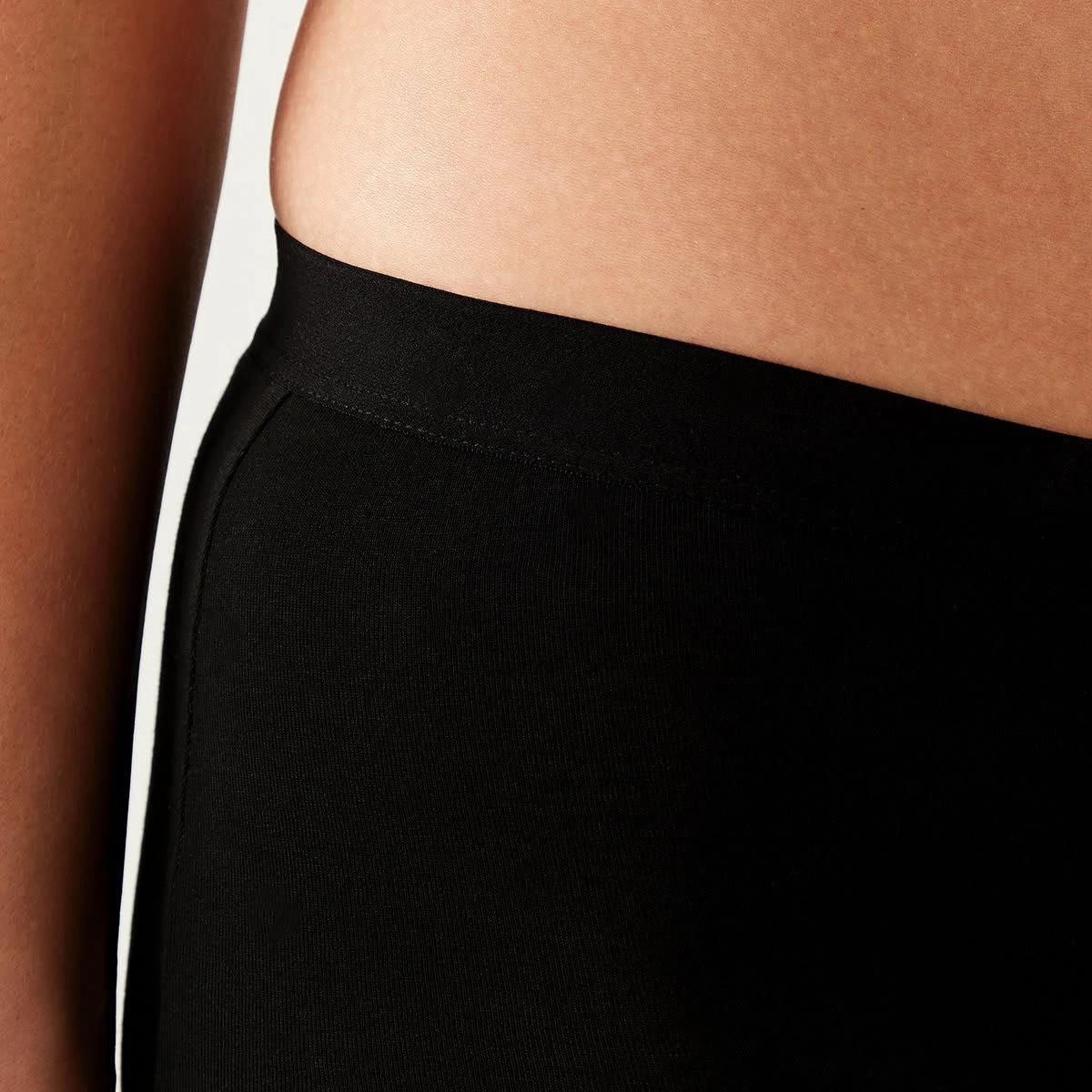 7 2 Pack Full Period Briefs - Moderate and Heavy Flow BLACK, 7 of 7