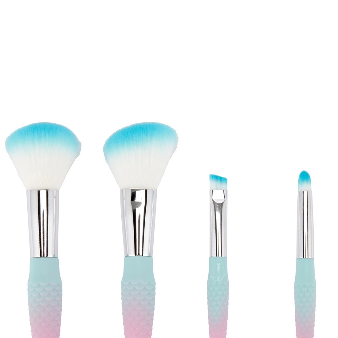 4 OXX Cosmetics 4 Pack Mini Brush Set - Mermaid, 4 of 6