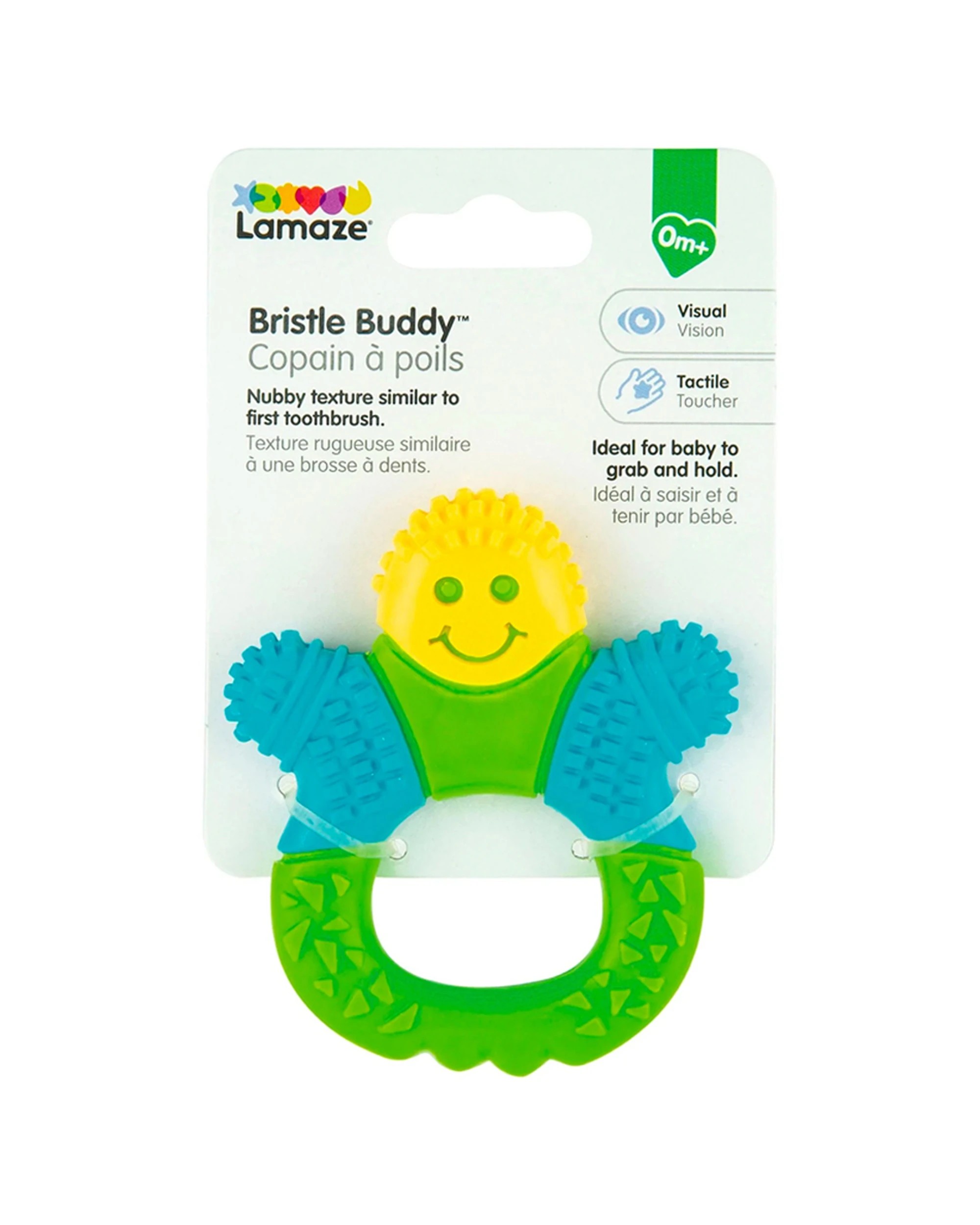 2 LAMAZE Bristle Buddies Teething Ring 3PK Soothing Textured Toy - Multi, 2 of 4