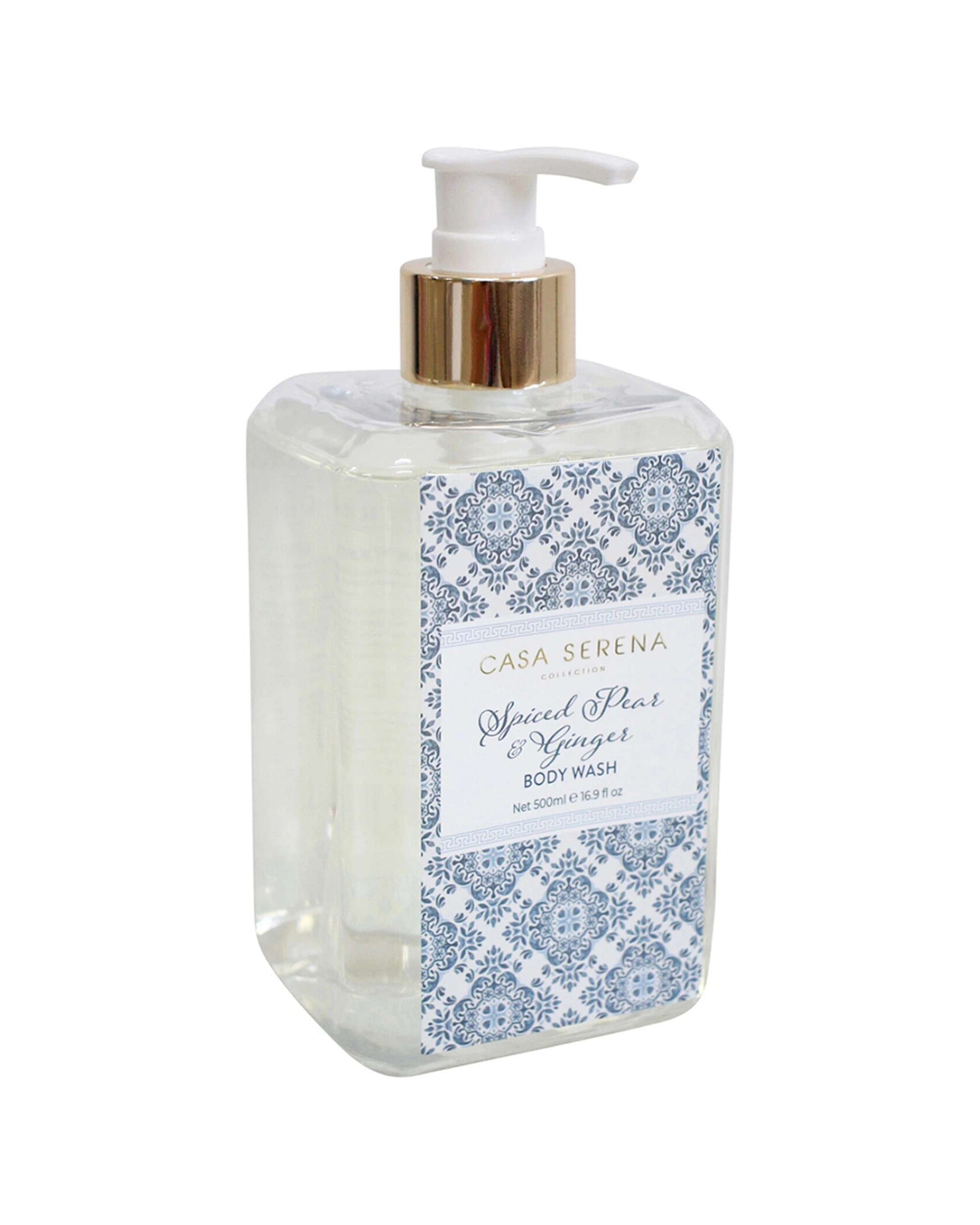 1 LVD Casa Serena 500ml Body Wash Liquid Spiced Pear and Ginger - Clear, 1 of 3