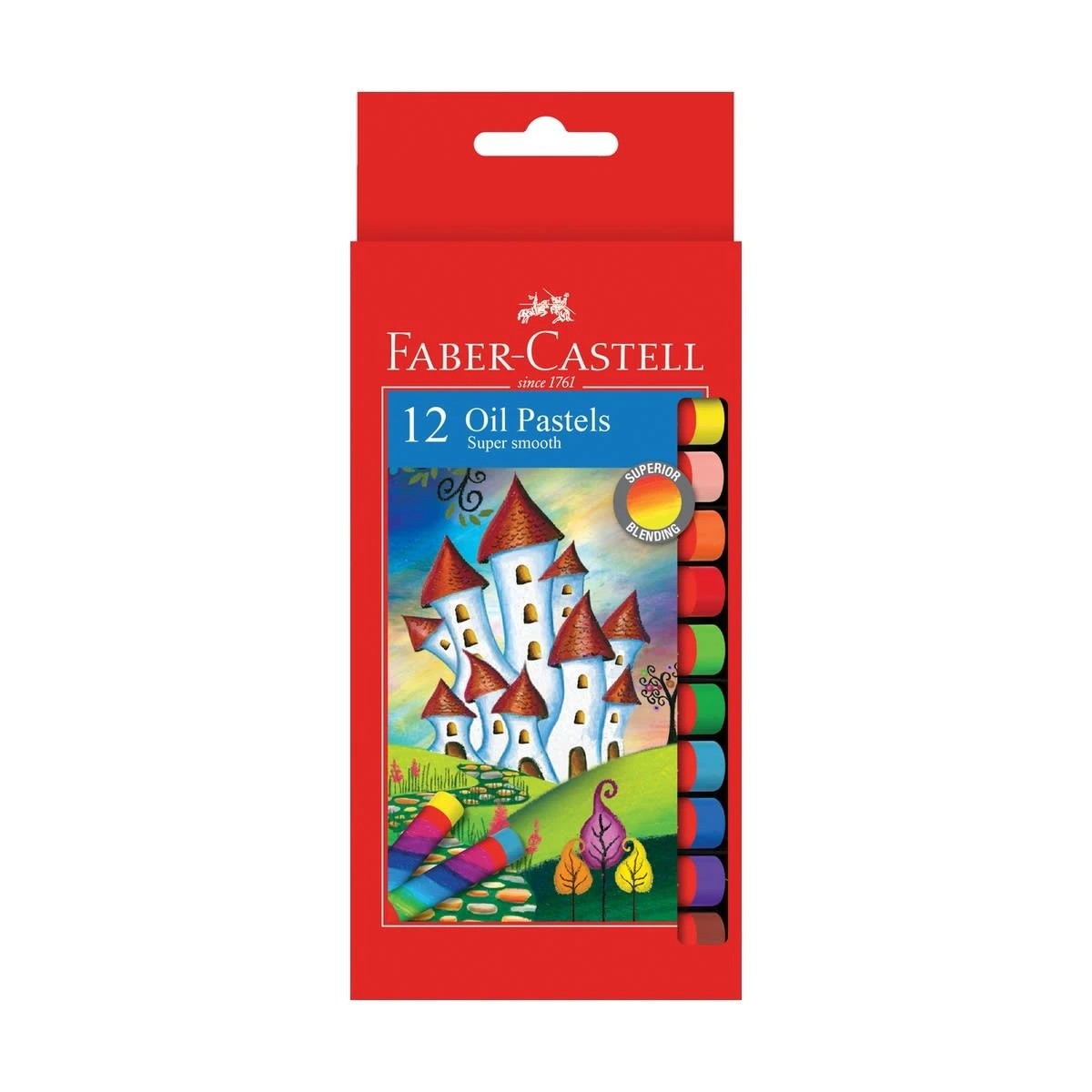 1 12 Pack Faber-Castell Super Smooth Oil Pastels, 1 of 1