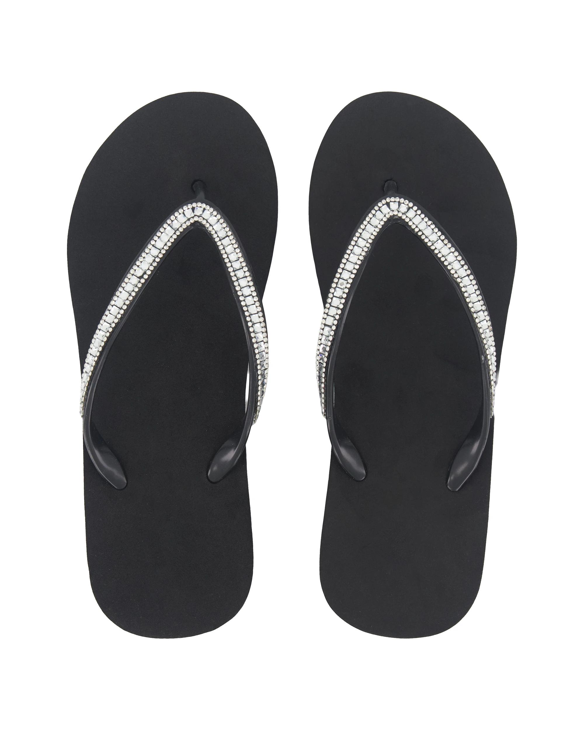 2 Embellished Wedges Black, 2 of 3