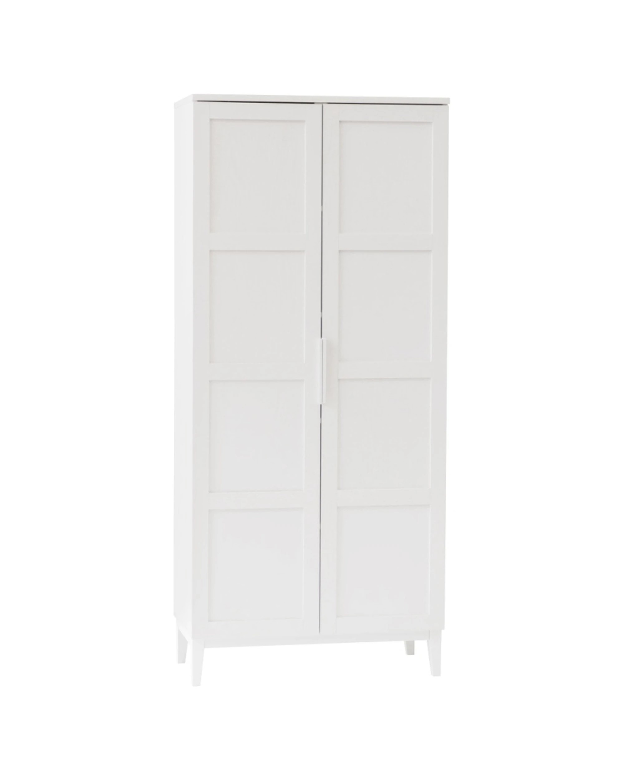 4 Alpine Bay Tenley 5 Tier 2 Door Multipurpose Cupboard Storage Unit - White, 4 of 7
