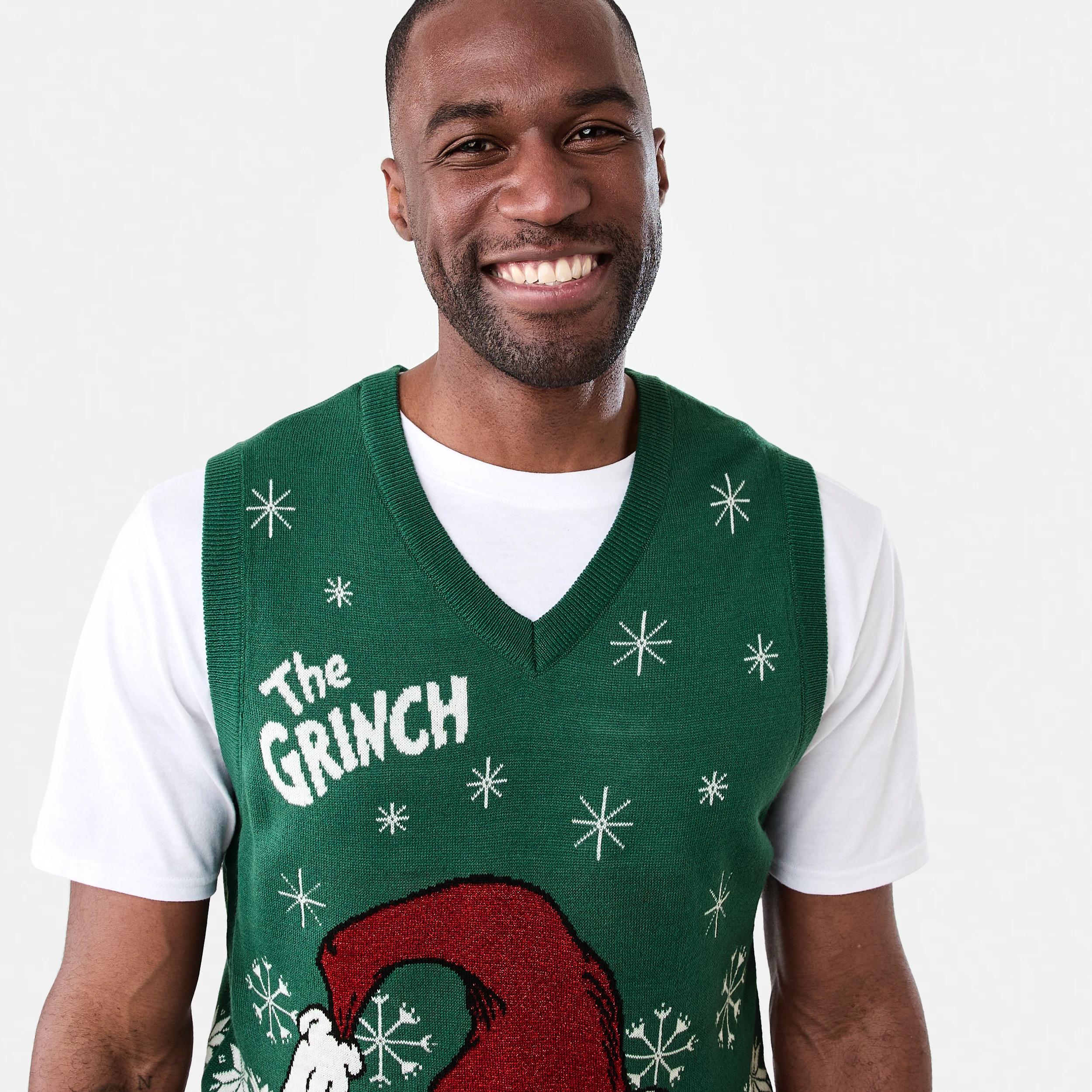 5 The Grinch License Christmas Sweater EVERGREEN, 5 of 6