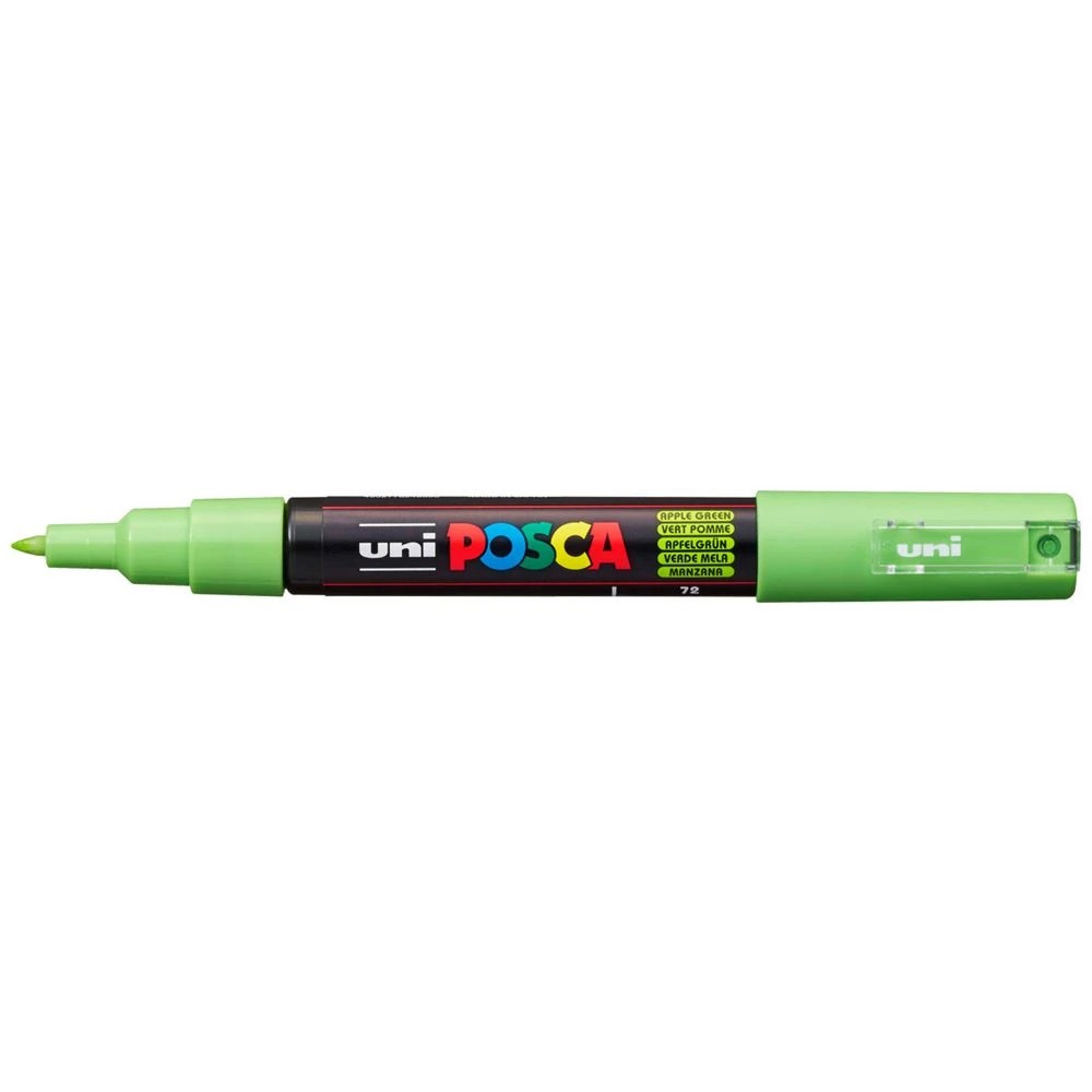 1 POSCA PC 1M Paint Marker Apple Green, 1 of 6