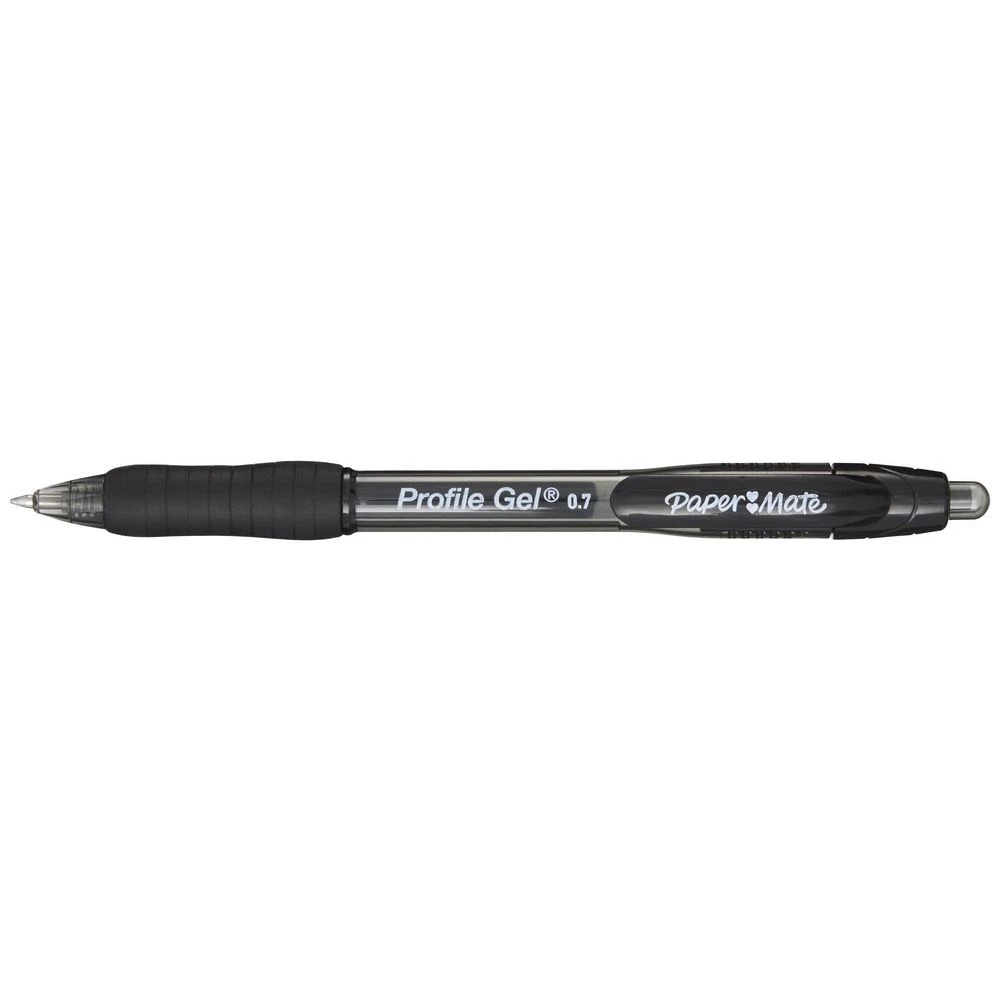 2 Paper Mate Profile Gel Pens 0.7mm Black 12 Pack, 2 of 4