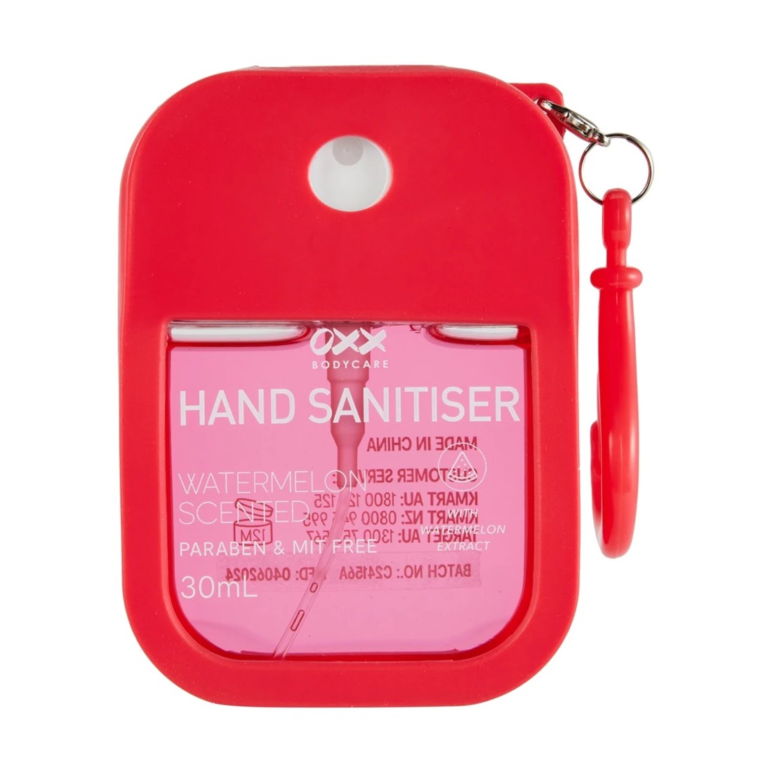 2 OXX Bodycare Hand Sanitiser 30ml - Watermelon Scented, 2 of 8