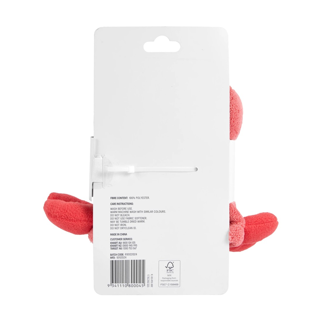 5 OXX Bodycare Hair Drying Turban - Crab, 5 of 5