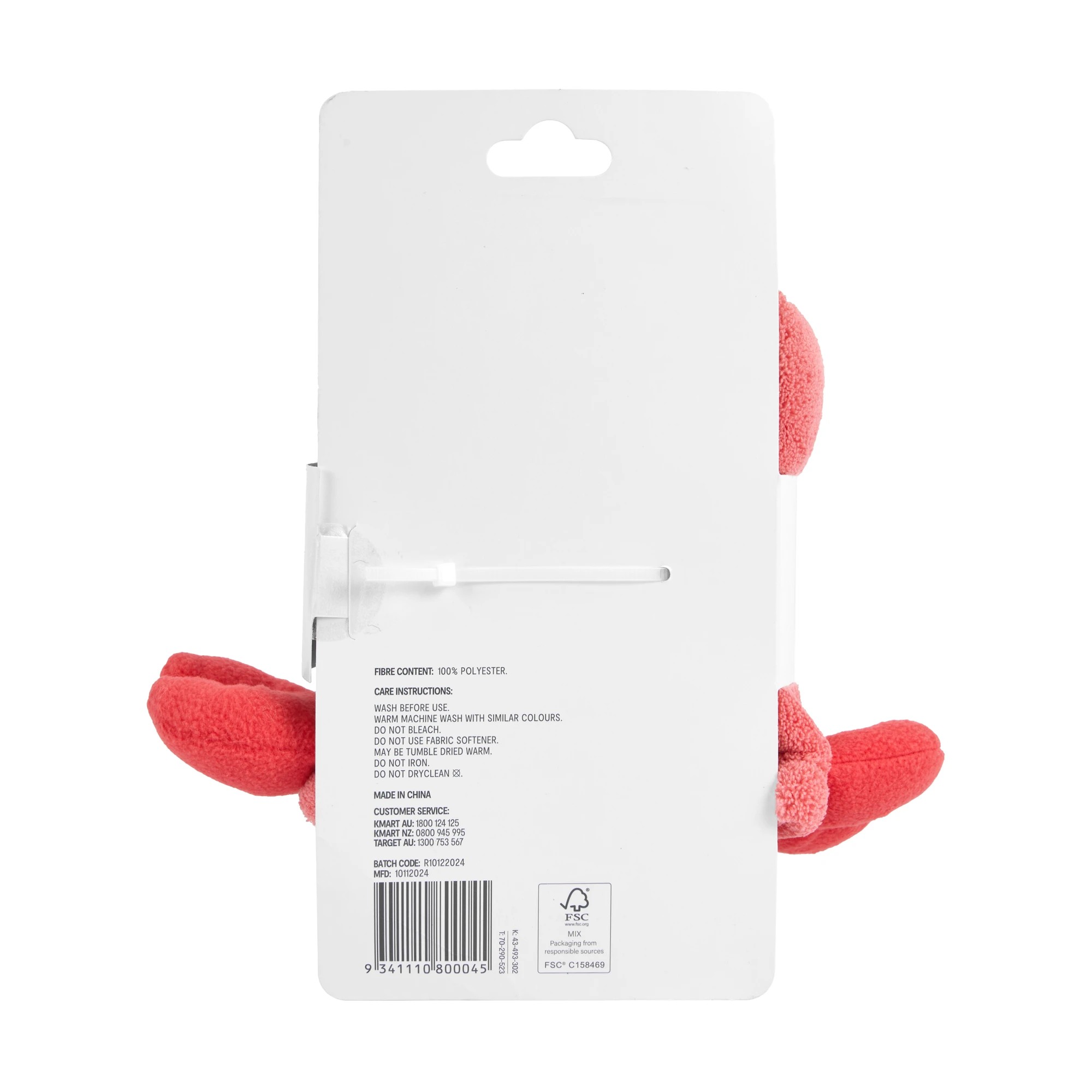 5 OXX Bodycare Hair Drying Turban - Crab, 5 of 5