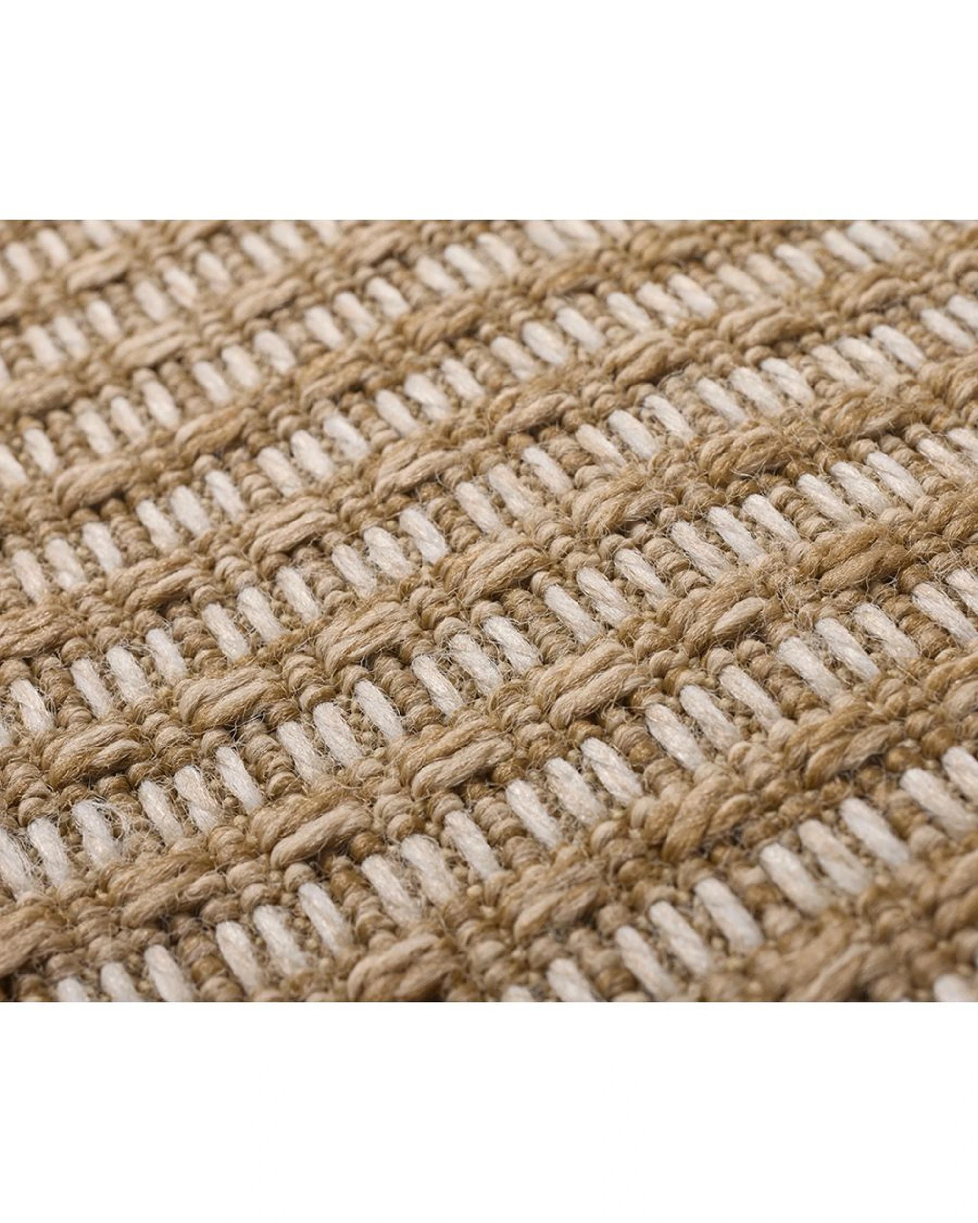 Fab Habitat Sapana Indoor Outdoor Rug 80cm x 400cm - Beige - Kmart