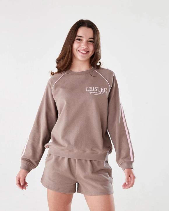 French Terry Crew Sweatshirt
