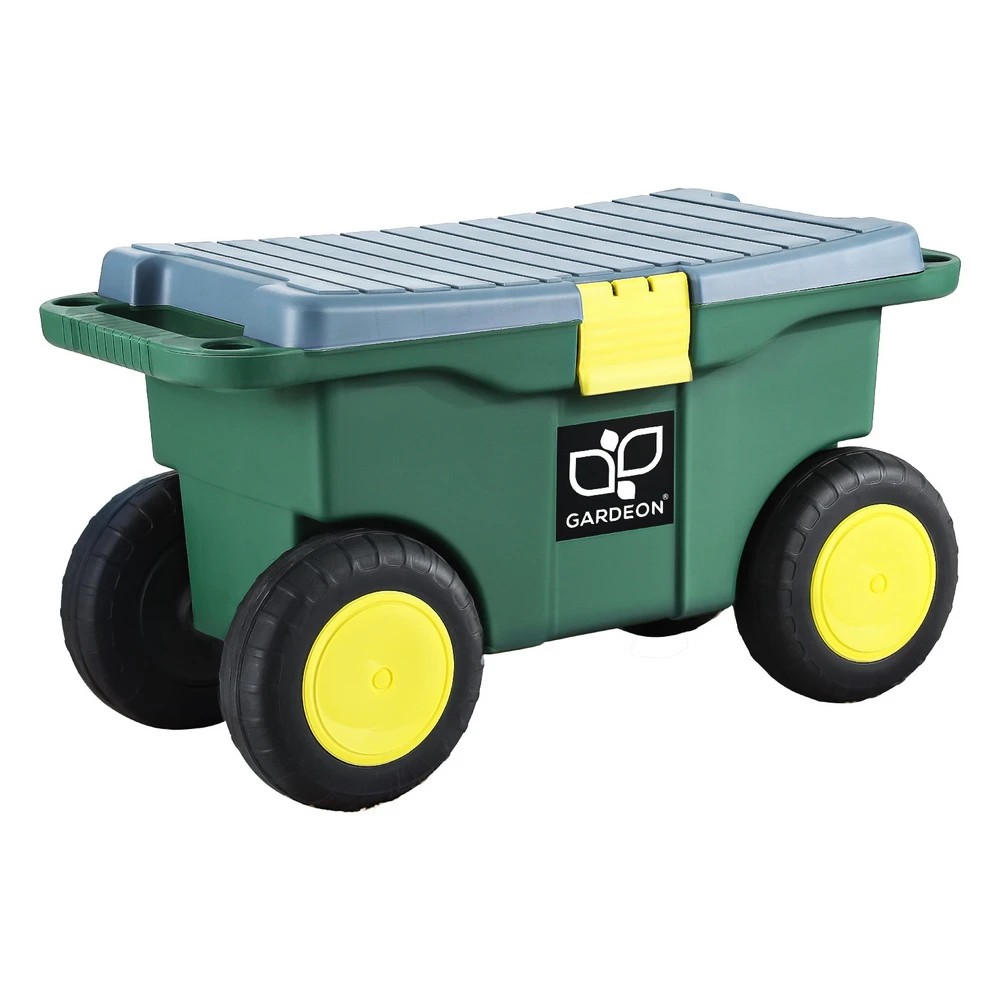 1 Gardeon Garen Tool Storage Cart 3-In-1 Green - Green, 1 of 6