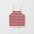 RED/CREAM STRIPE