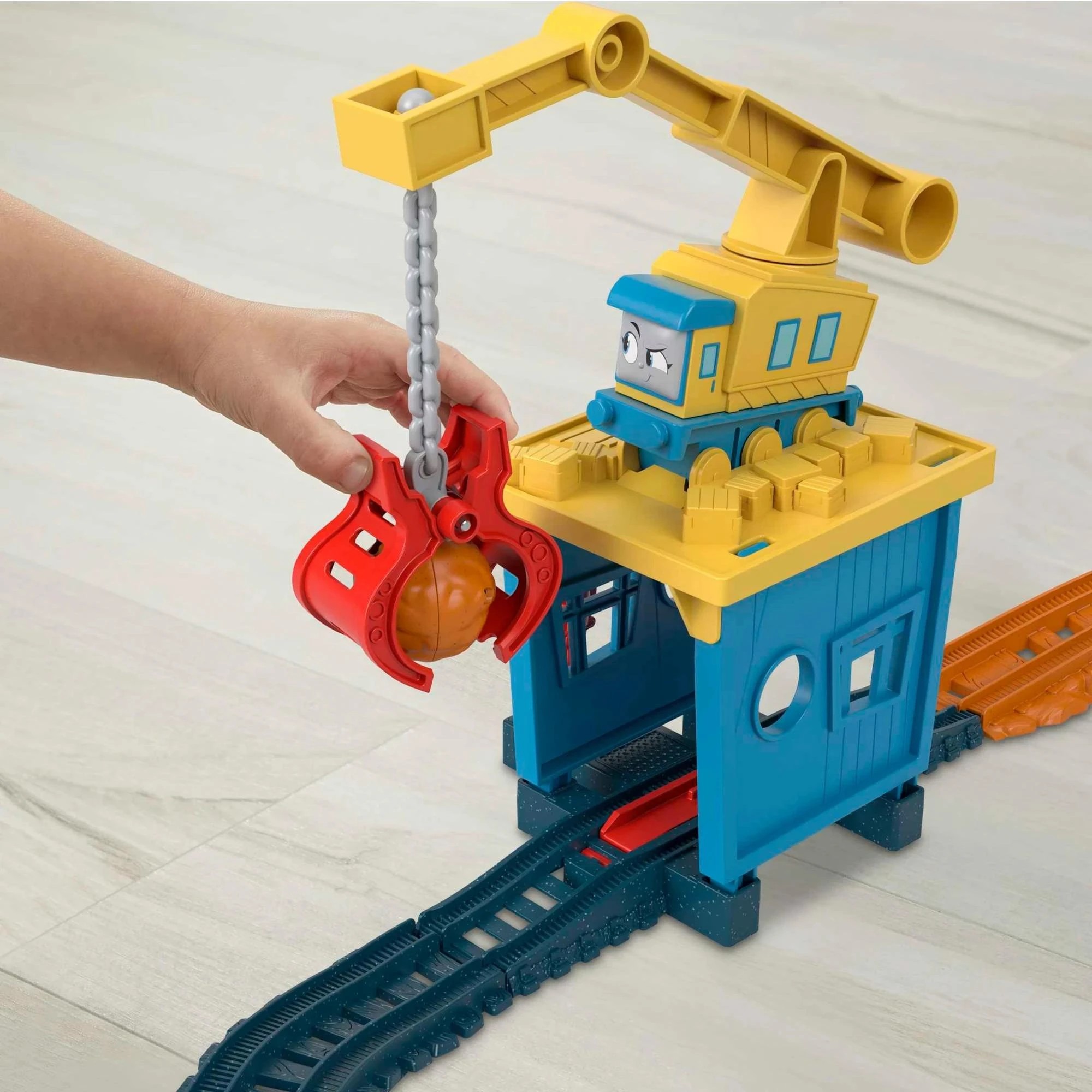 4 Thomas & Friends Adventures with Thomas & Brake Car Bruno Motorized Toy Train & Track Set - Multi, 4 of 5