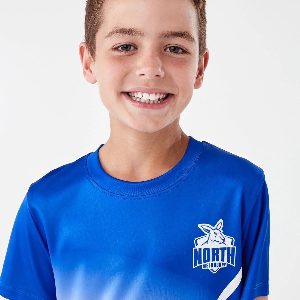 6 Official AFL Kids Training T-shirt Kangaroos, 6 of 10
