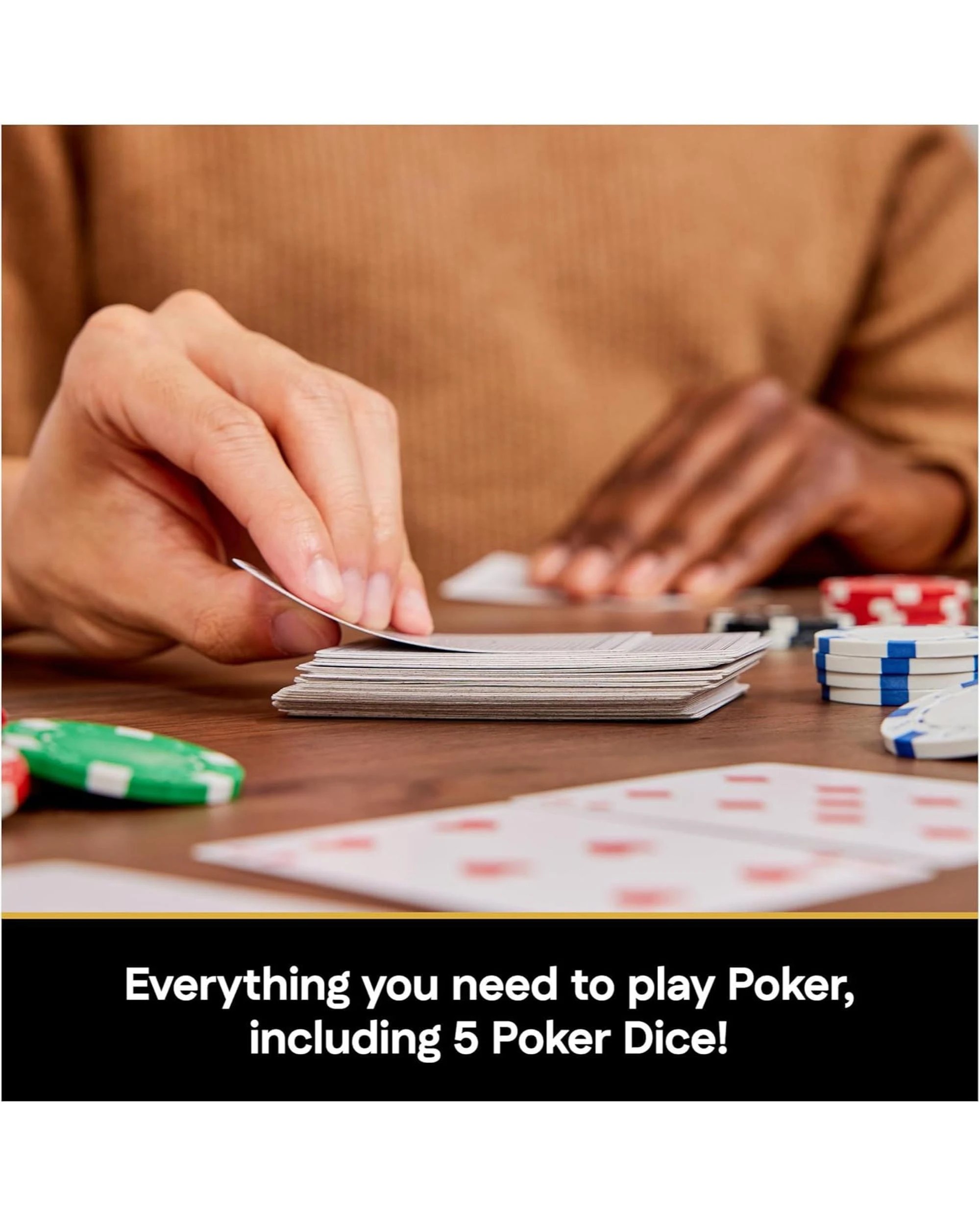 6 Cardinal Classic 11.5GM 300 Piece Professional Poker Set, 6 of 8