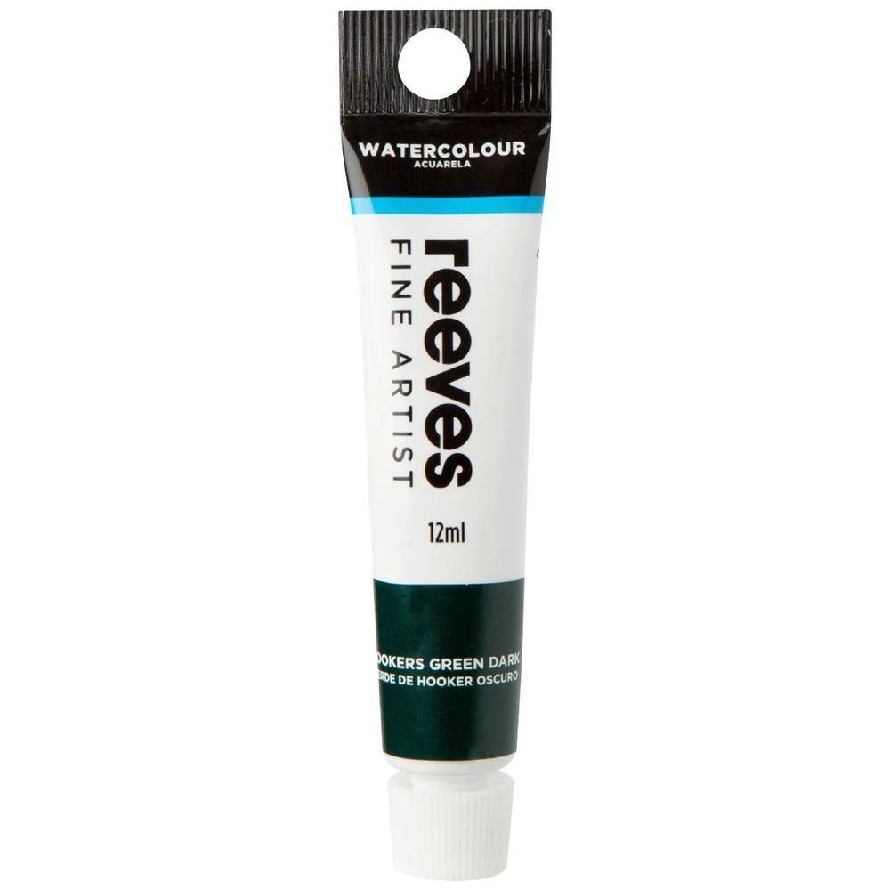 1 Reeves Watercolour Paint 12mL Dark Green, 1 of 1