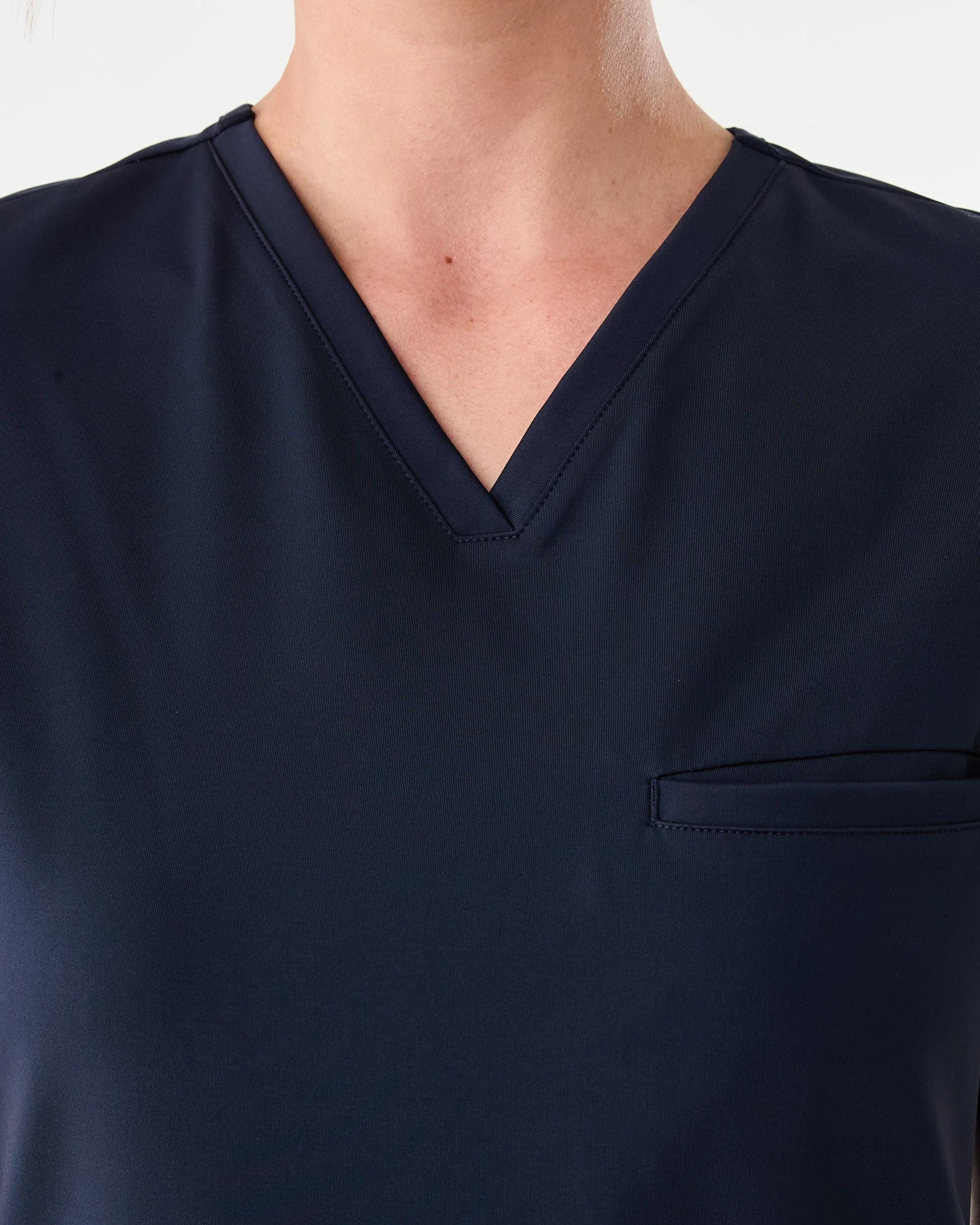 5 Workwear Performance Scrub Top Paris Blu, 5 of 8