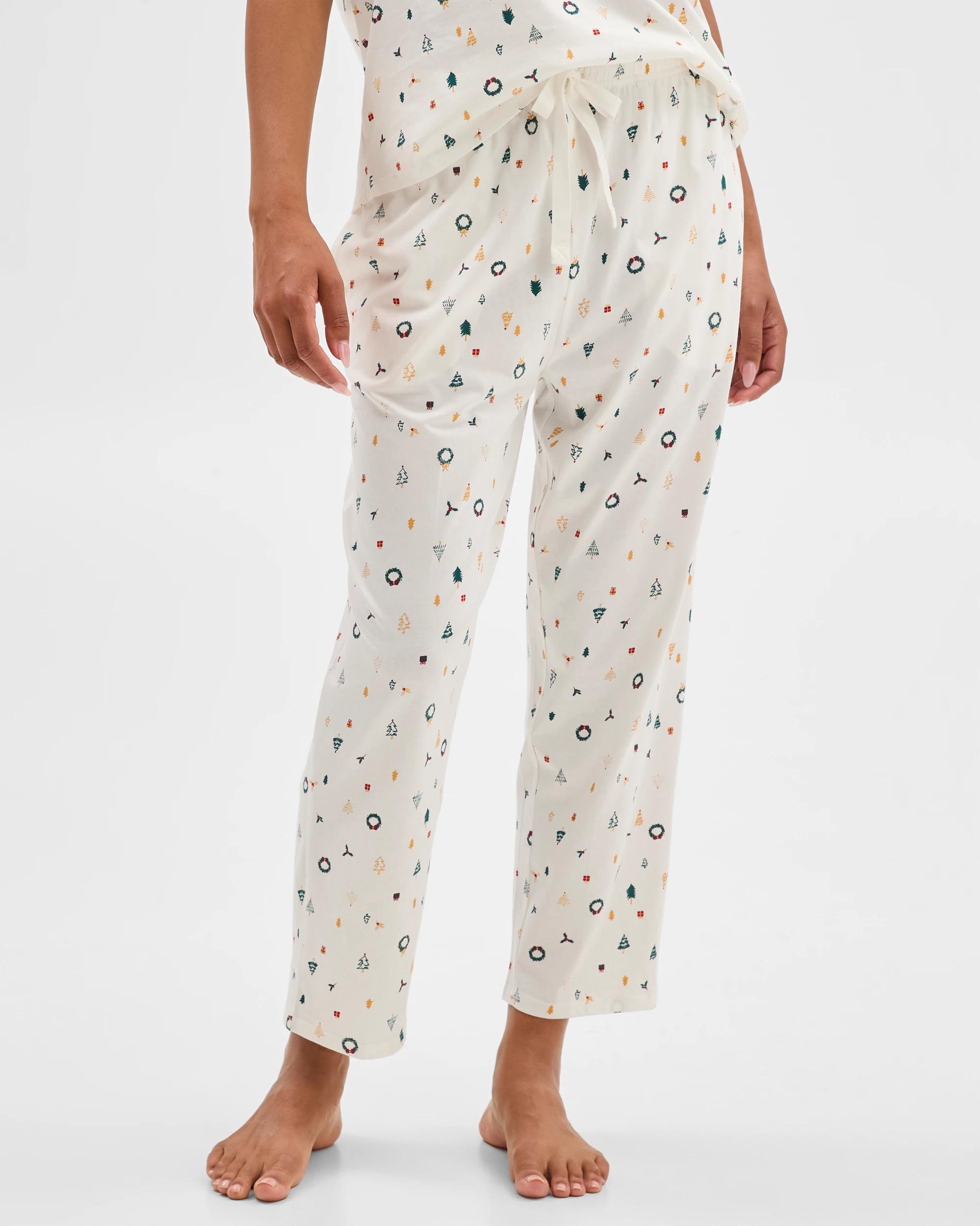 4 Target Christmas Australian Cotton Womens Pyjama Set CHRISTMAS DITSY, 4 of 7