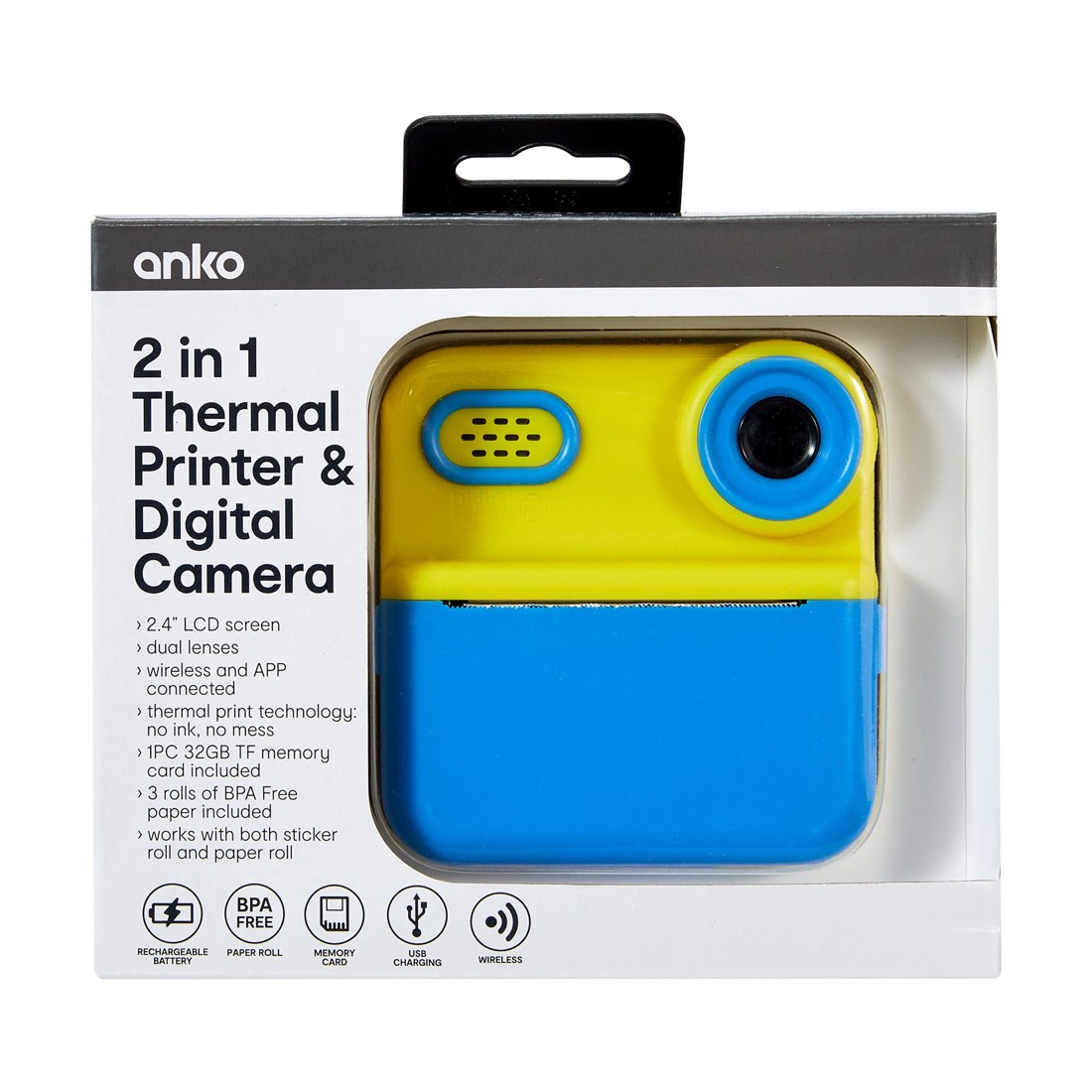 8 2-in-1 Thermal Print Camera, 8 of 9