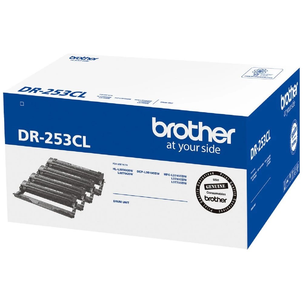 1 Brother DR 253CL Drum Unit 4 Pack, 1 of 1