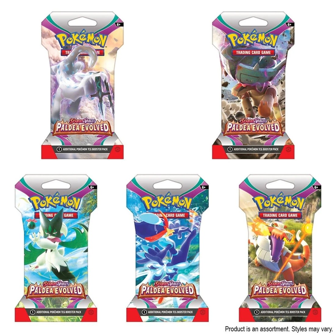 3 4 Pack Pokemon Trading Card Game: Back Issue Blisters - Assorted, 3 of 5