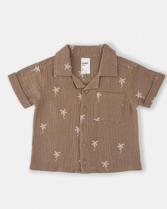 Short Sleeve Woven Shirt