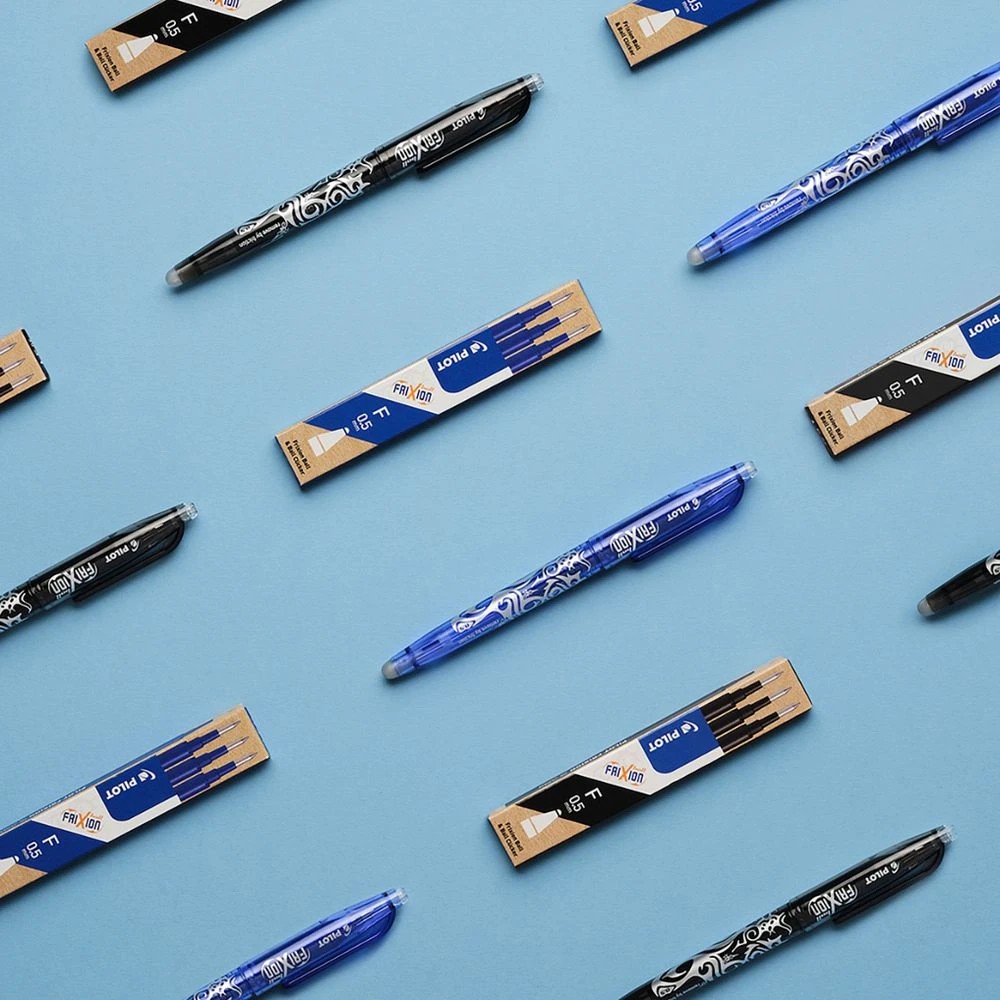 8 PILOT FriXion Ball Gel Pen 0.5mm Black 4 Pack, 8 of 8