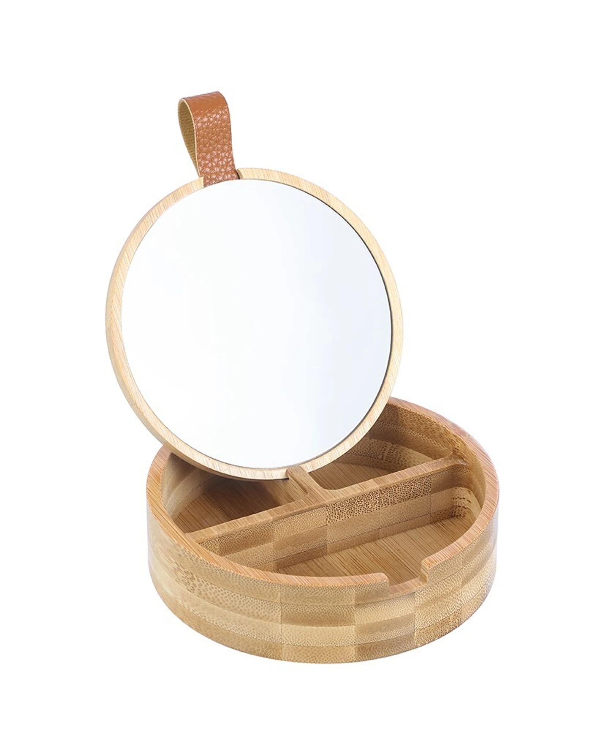 1 BOXSWEDEN Bano Accessories Bamboo Box Bathroom Storage Easy Clean Durable, 1 of 6