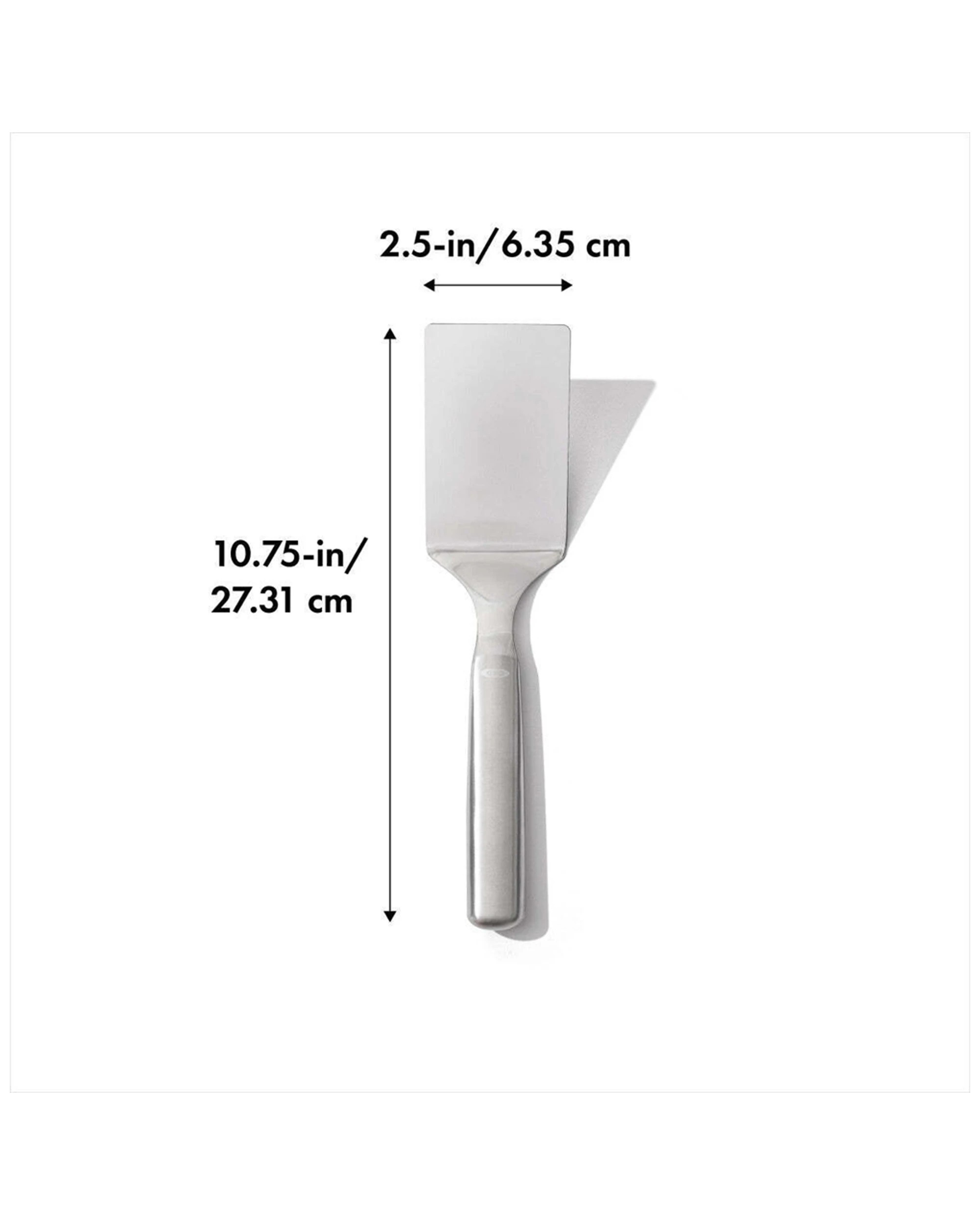 1 Oxo Lasagne Server 27.31cm Stainless Steel Serving Utensil Angled Handle - Silver, 1 of 9