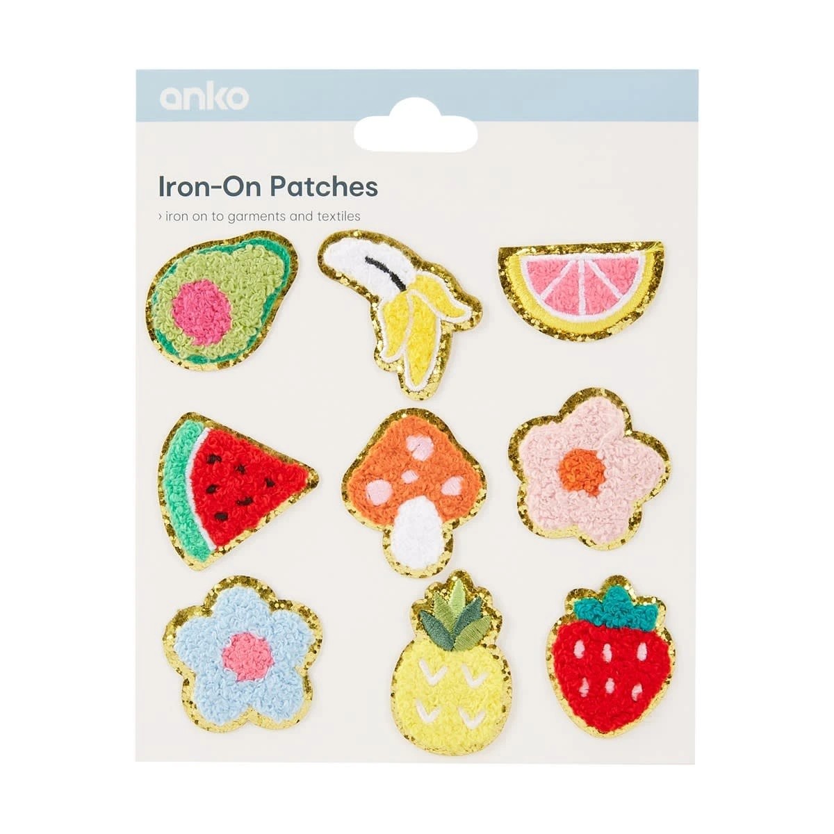 1 Iron-On Patches - Fruit, 1 of 3